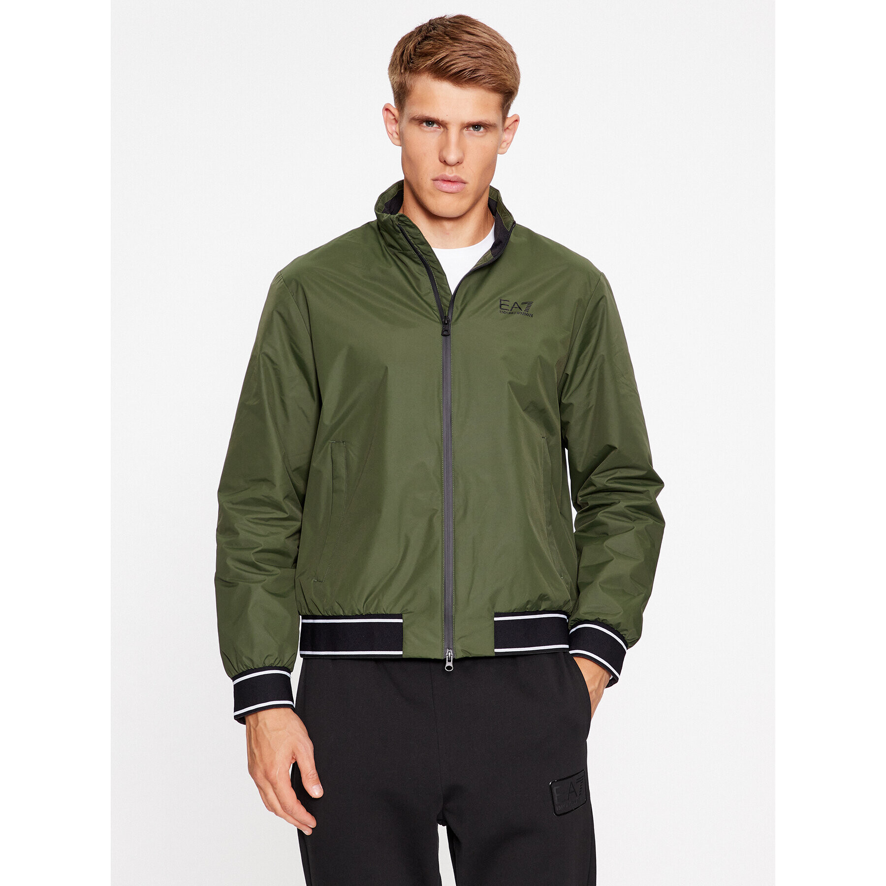 EA7 Emporio Armani Bundy bomber 6RPB07 PN27Z 1845 Zelená Regular Fit - Pepit.sk