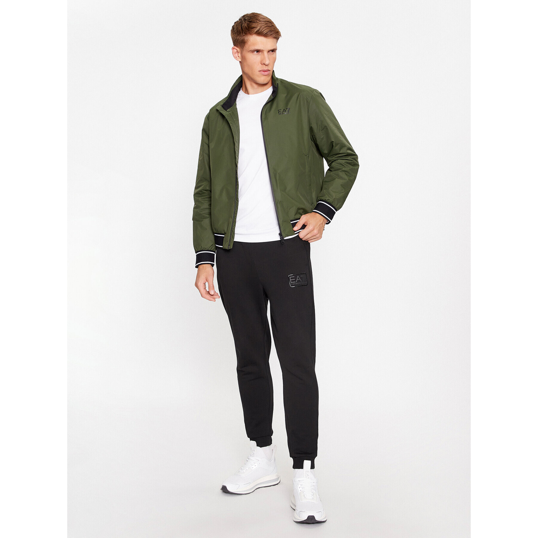 EA7 Emporio Armani Bundy bomber 6RPB07 PN27Z 1845 Zelená Regular Fit - Pepit.sk