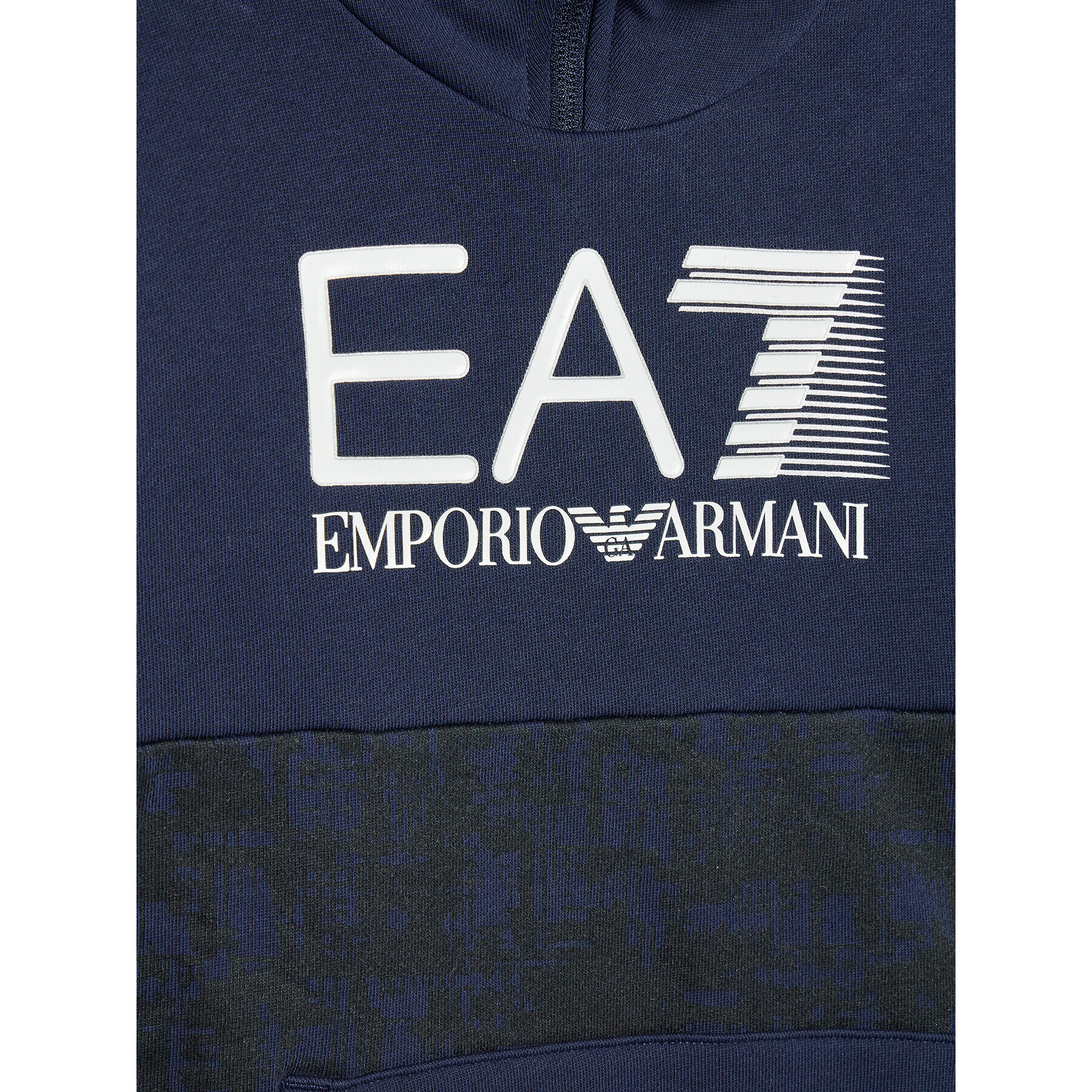 EA7 Emporio Armani Mikina 6LBM59 BJEXZ 1554 Tmavomodrá Regular Fit - Pepit.sk