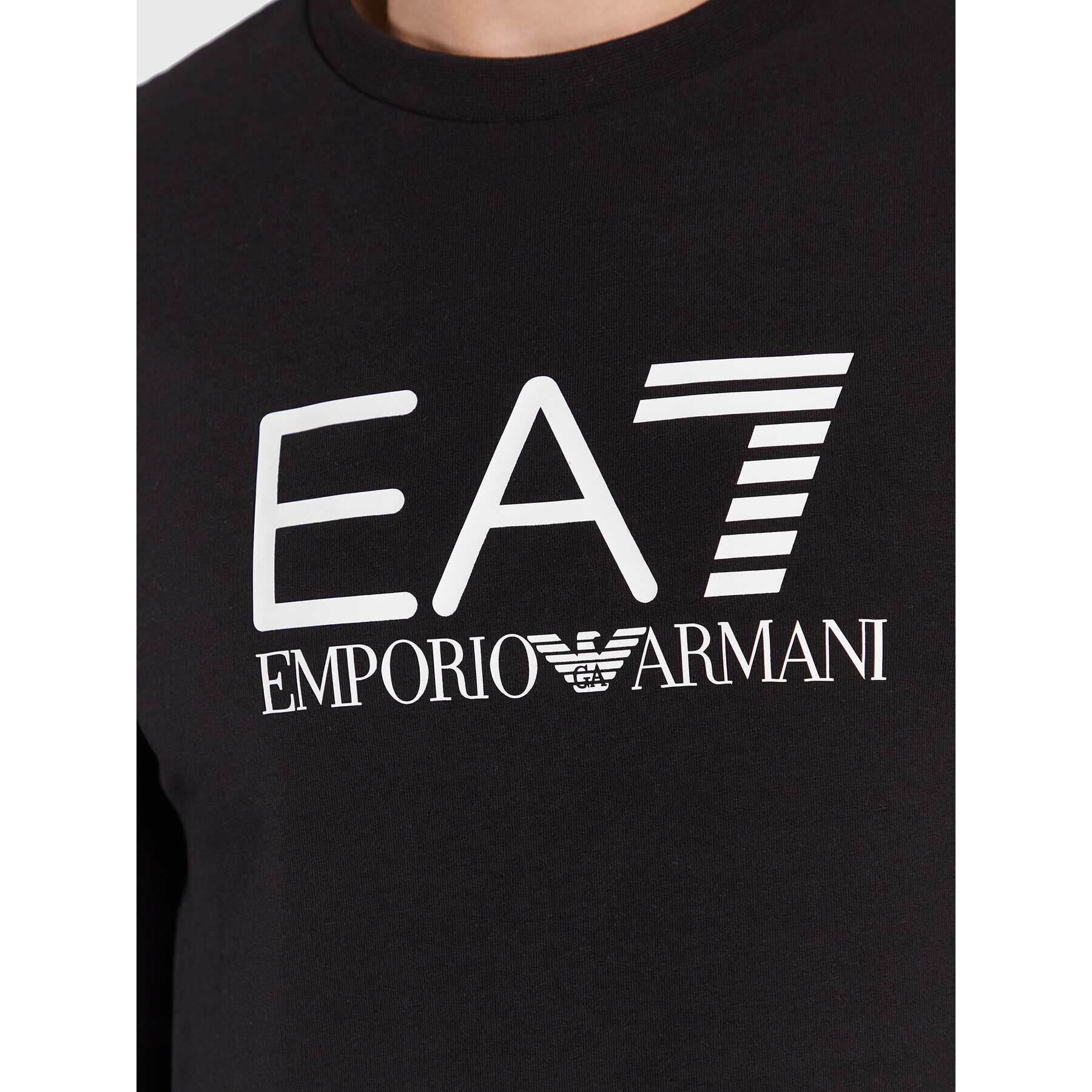 EA7 Emporio Armani Mikina 6LPM55 PJ9FZ 1200 Čierna Regular Fit - Pepit.sk