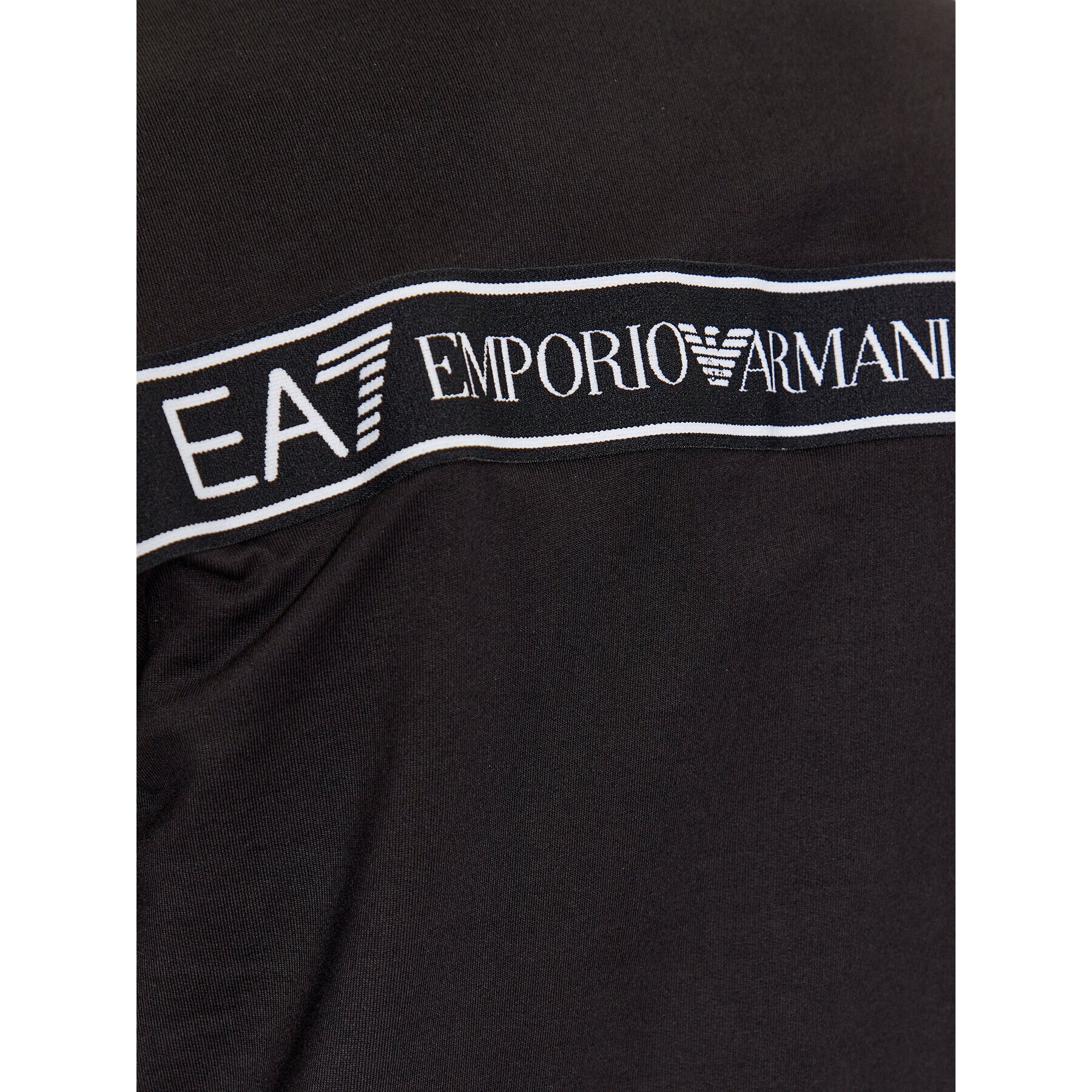 EA7 Emporio Armani Mikina 6RPM12 PJ05Z 1200 Čierna Regular Fit - Pepit.sk