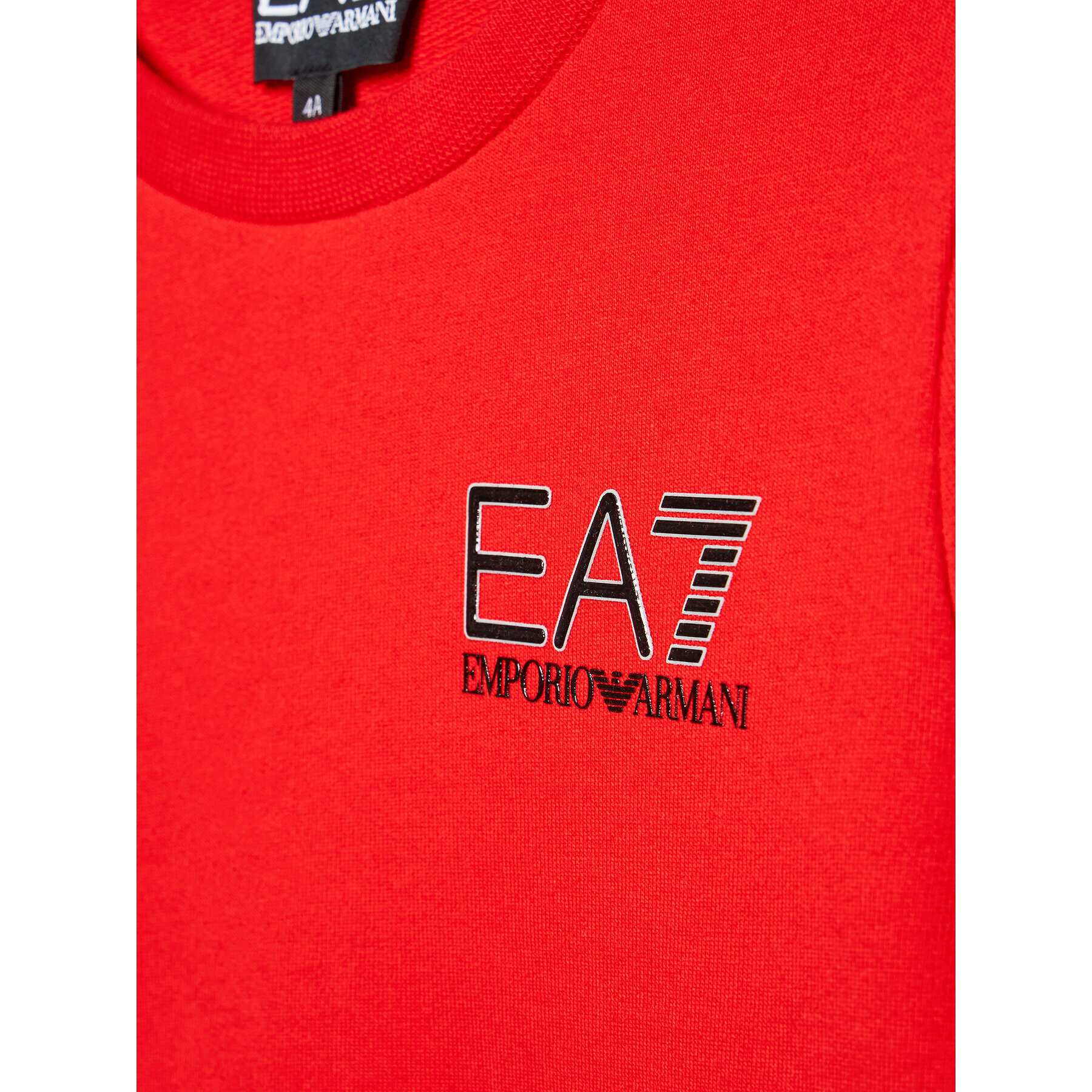 EA7 Emporio Armani Mikina 8NBM51 BJ05Z 1451 Červená Regular Fit - Pepit.sk