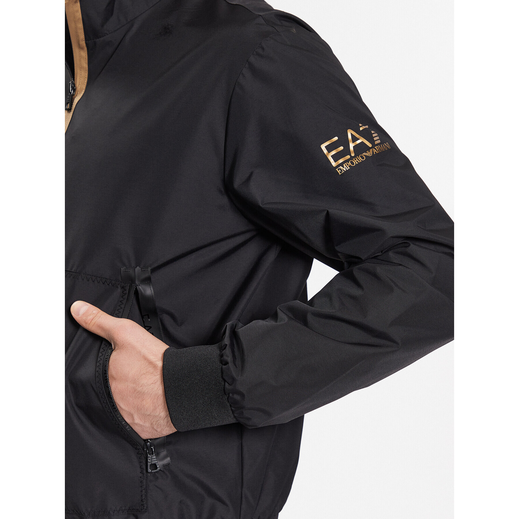 EA7 Emporio Armani Prechodná bunda 3RPB11 PN27Z 0200 Čierna Regular Fit - Pepit.sk