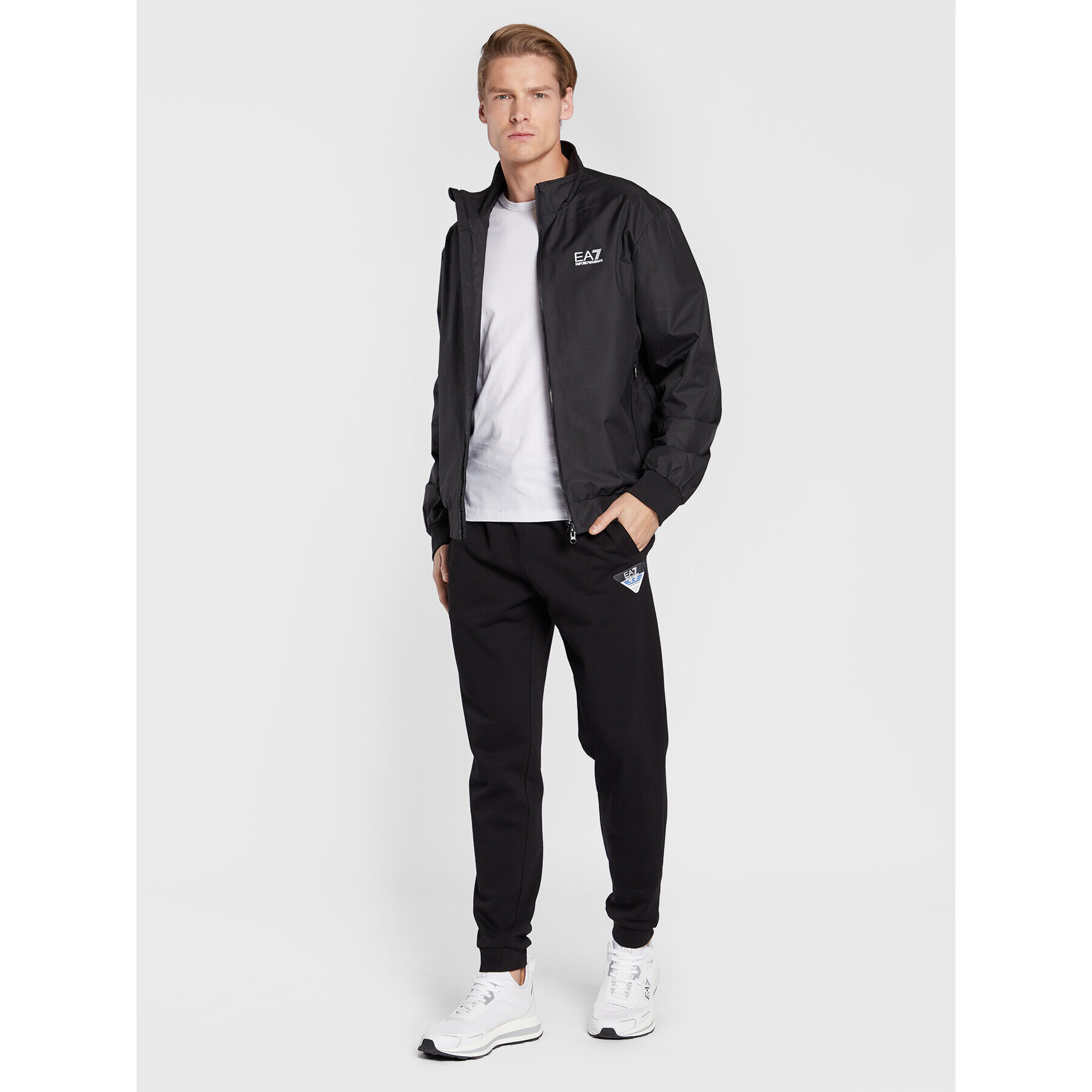 EA7 Emporio Armani Prechodná bunda 6LPB27 PN27Z 1200 Čierna Regular Fit - Pepit.sk