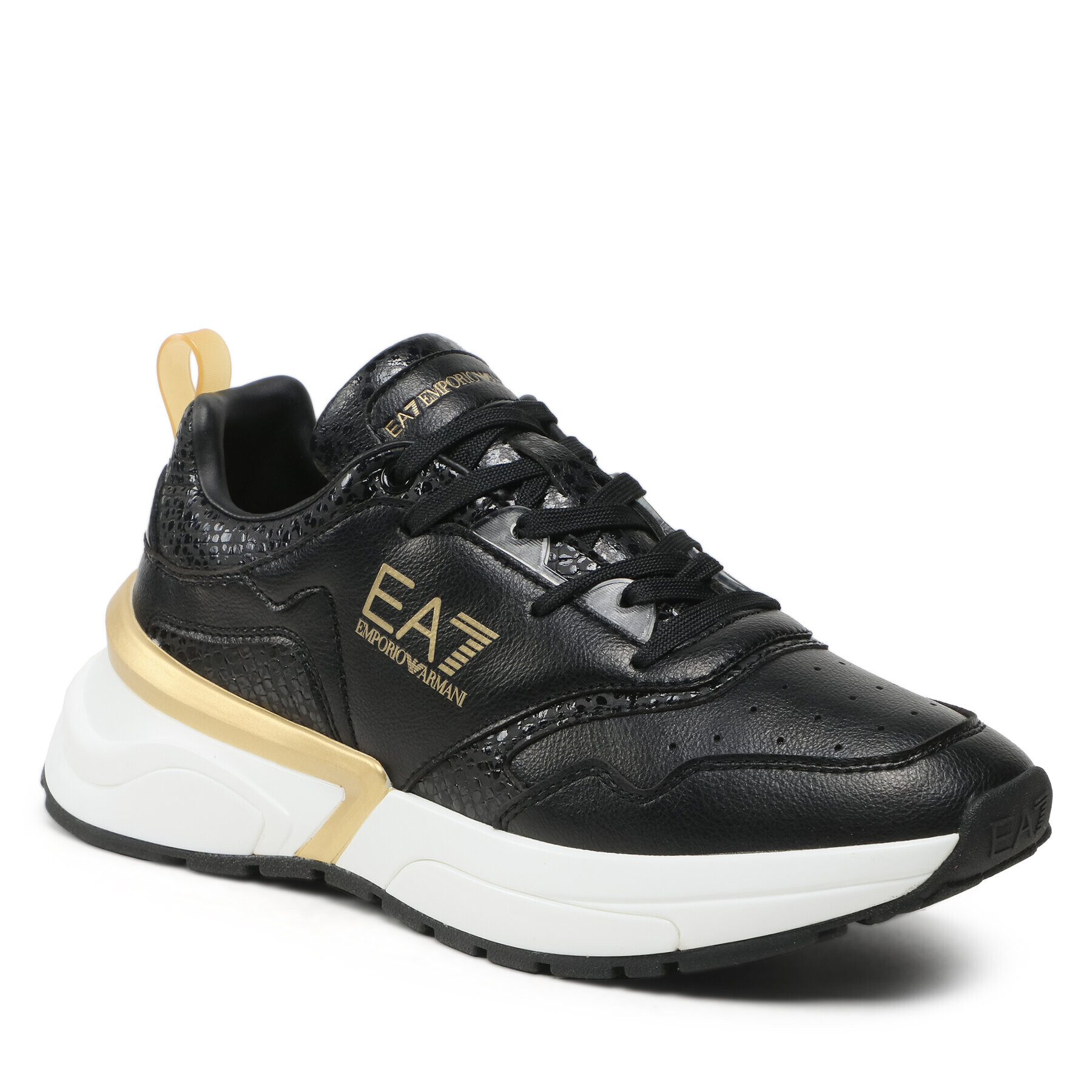 EA7 Emporio Armani Sneakersy X7X007 XK310 K476 Čierna - Pepit.sk