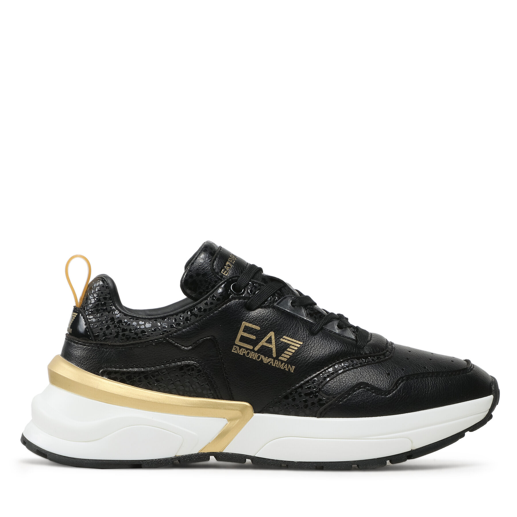 EA7 Emporio Armani Sneakersy X7X007 XK310 K476 Čierna - Pepit.sk