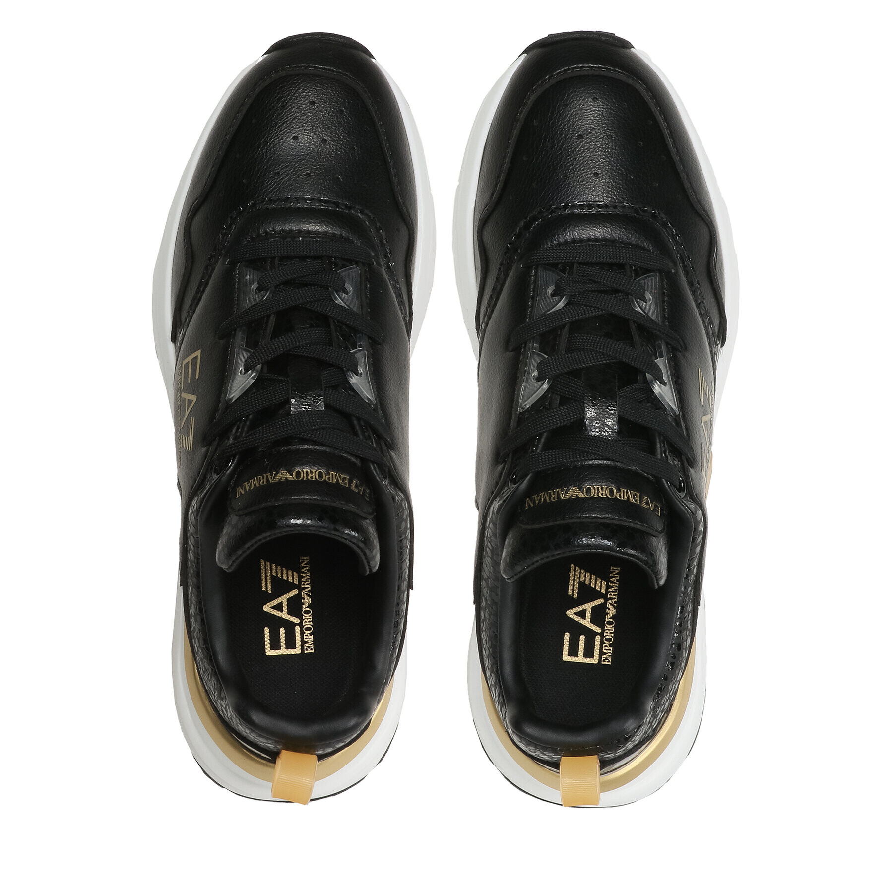 EA7 Emporio Armani Sneakersy X7X007 XK310 K476 Čierna - Pepit.sk