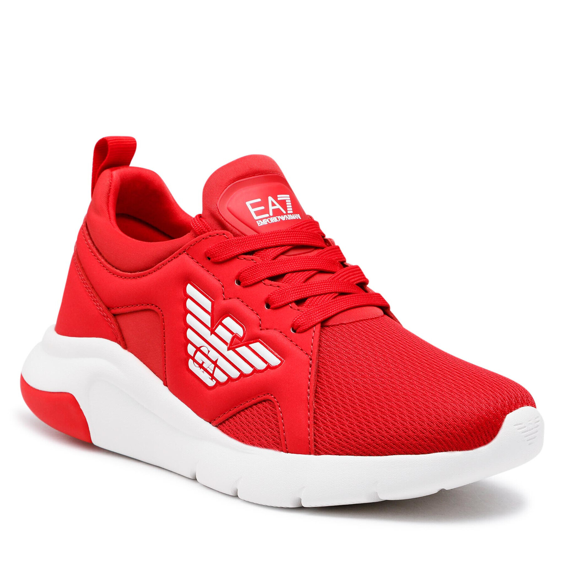 EA7 Emporio Armani Sneakersy X8X056 XCC56 M525 Červená - Pepit.sk