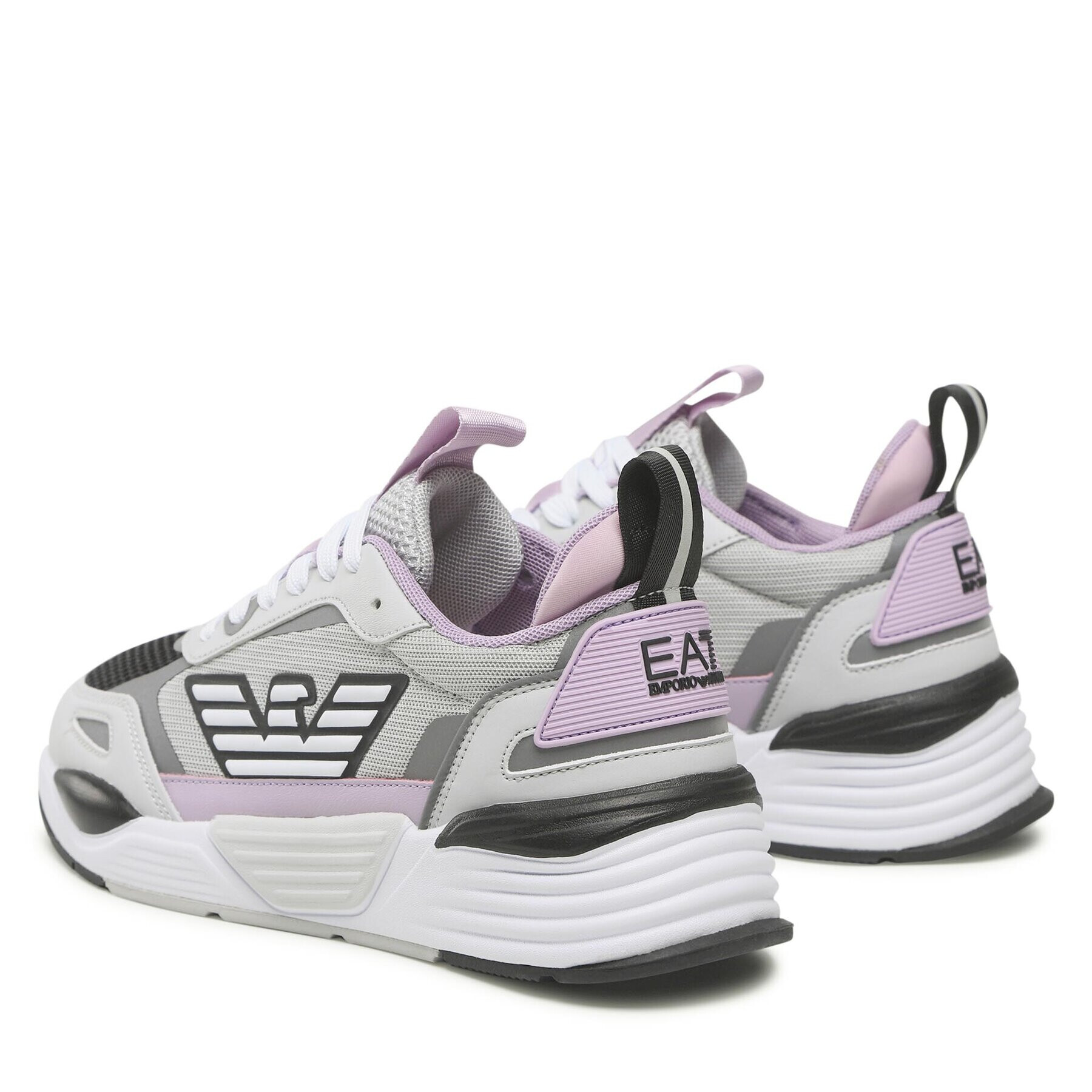 EA7 Emporio Armani Sneakersy X8X070 XK165 R317 Sivá - Pepit.sk