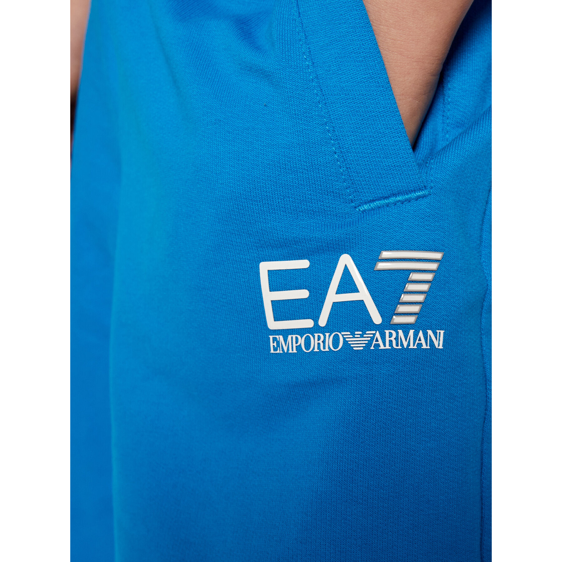 EA7 Emporio Armani Športové kraťasy 3KBS51 BJ05Z 1523 Modrá Regular Fit - Pepit.sk