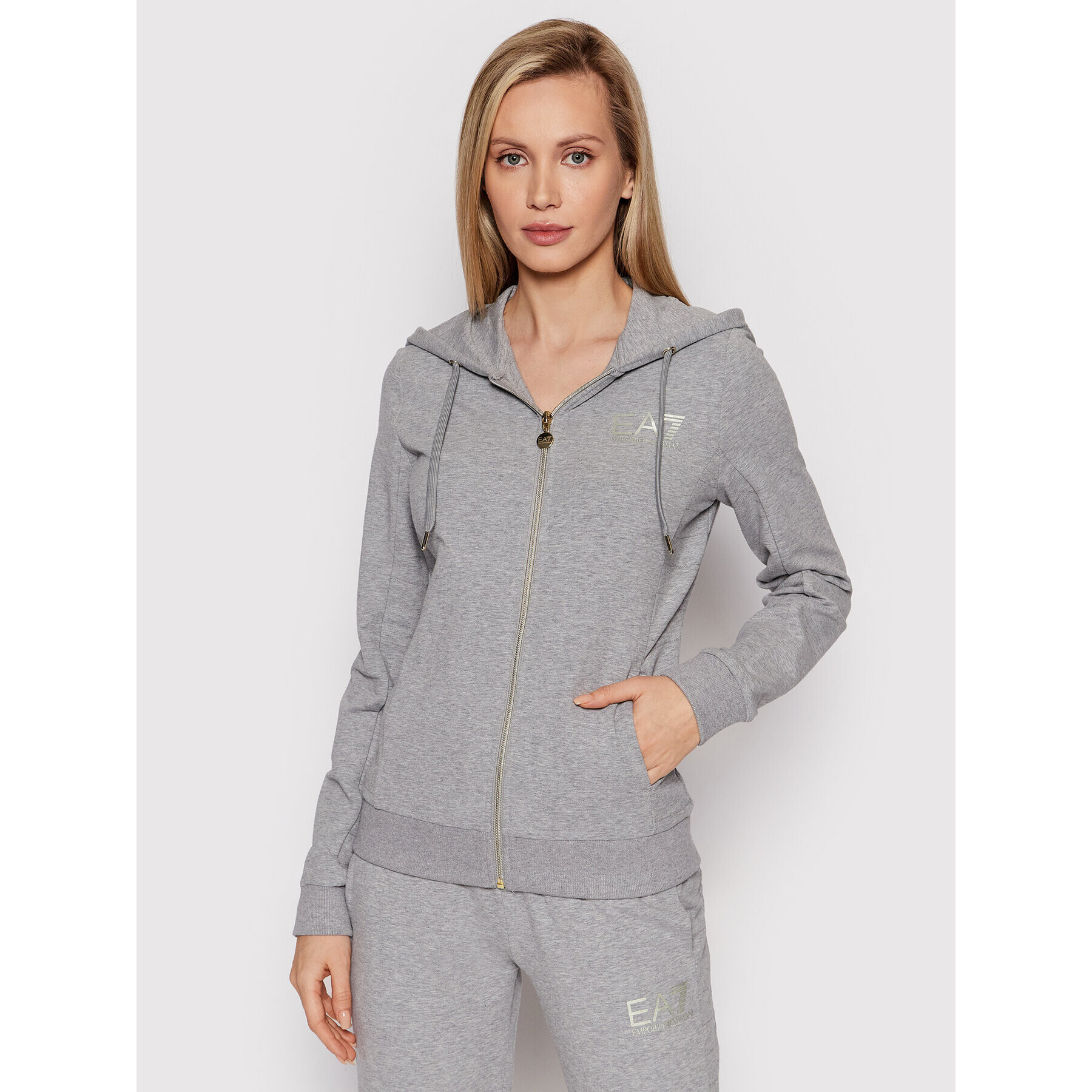 EA7 Emporio Armani Tepláková súprava 3LTV60 TJCQZ 3905 Sivá Regular Fit - Pepit.sk