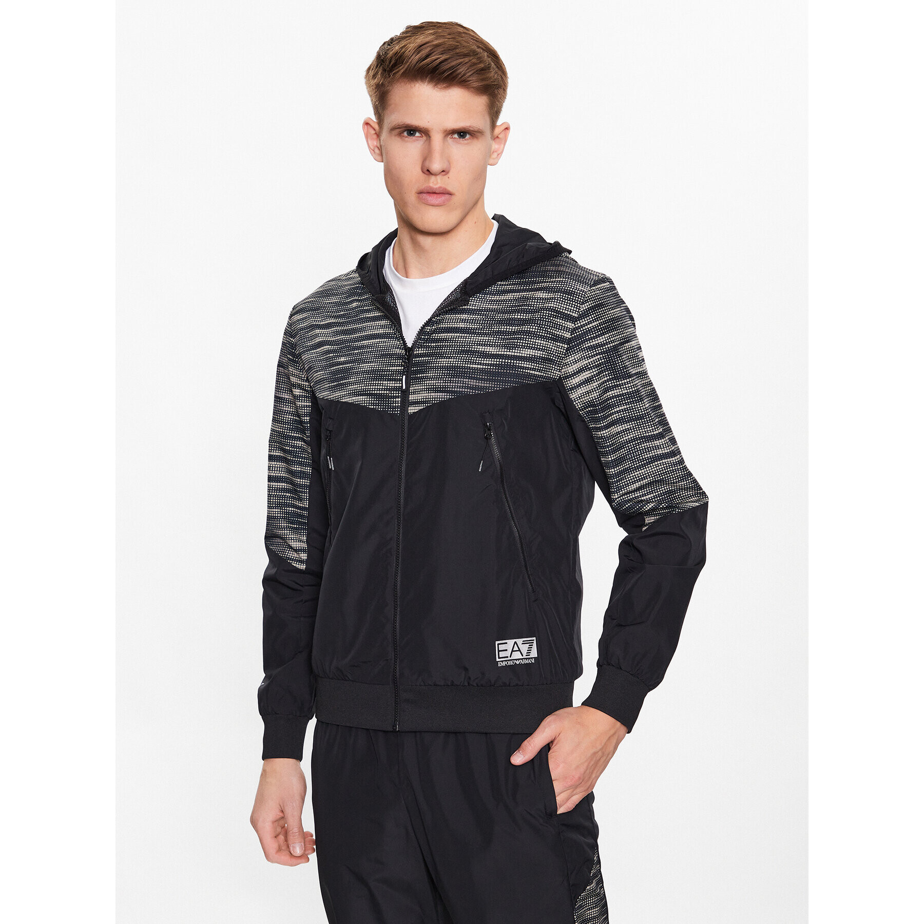 EA7 Emporio Armani Tepláková súprava 3RPV04 PNP6Z 1200 Čierna Regular Fit - Pepit.sk