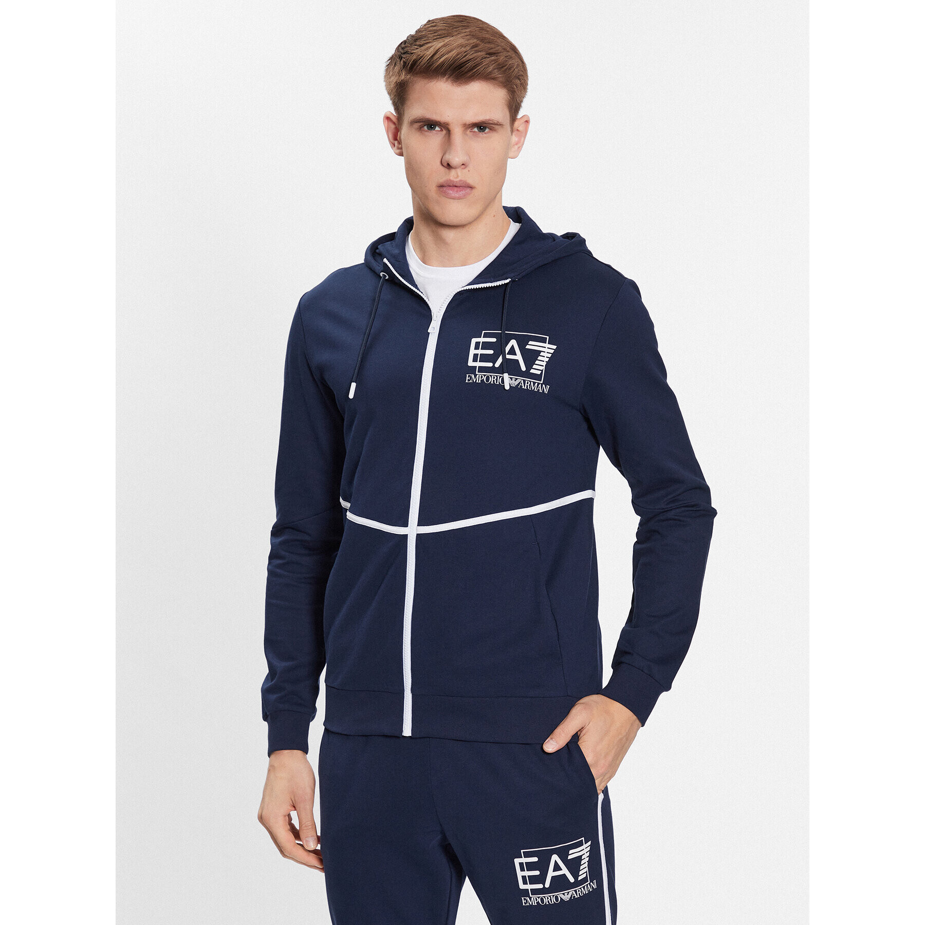 EA7 Emporio Armani Tepláková súprava 3RPV52 PJ05Z 1554 Tmavomodrá Regular Fit - Pepit.sk