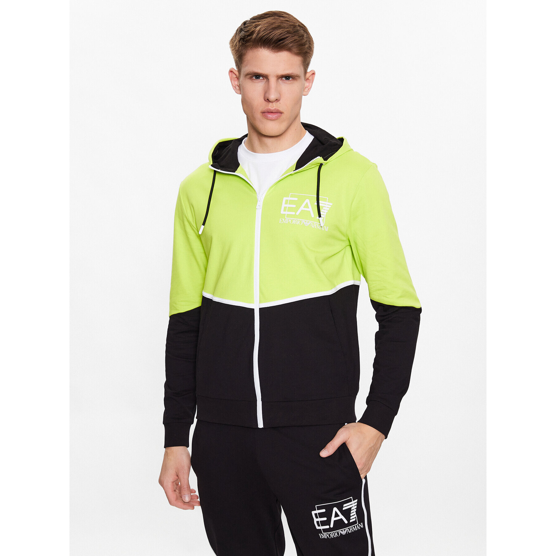 EA7 Emporio Armani Tepláková súprava 3RPV52 PJ05Z 22CA Čierna Regular Fit - Pepit.sk