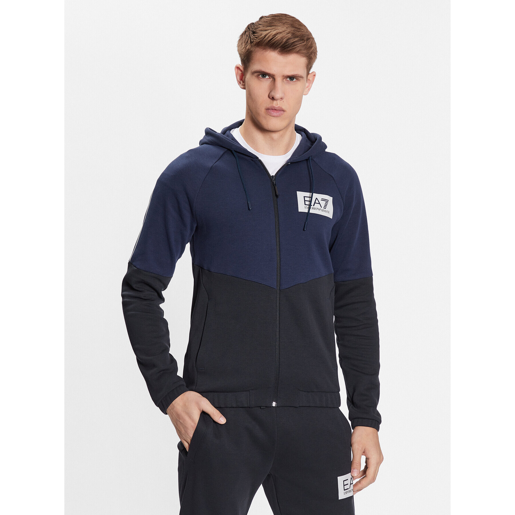 EA7 Emporio Armani Tepláková súprava 3RPV57 PJF3Z 1578 Tmavomodrá Regular Fit - Pepit.sk