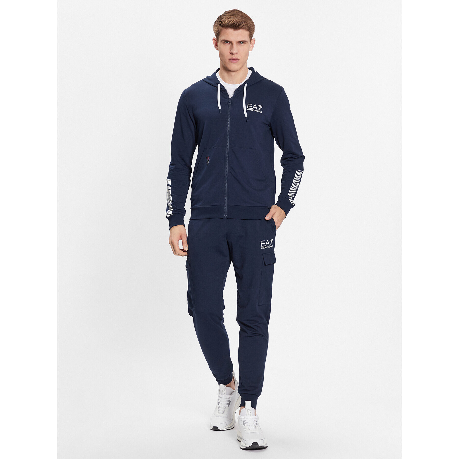 EA7 Emporio Armani Tepláková súprava 3RPV70 PJLIZ 1554 Tmavomodrá Regular Fit - Pepit.sk