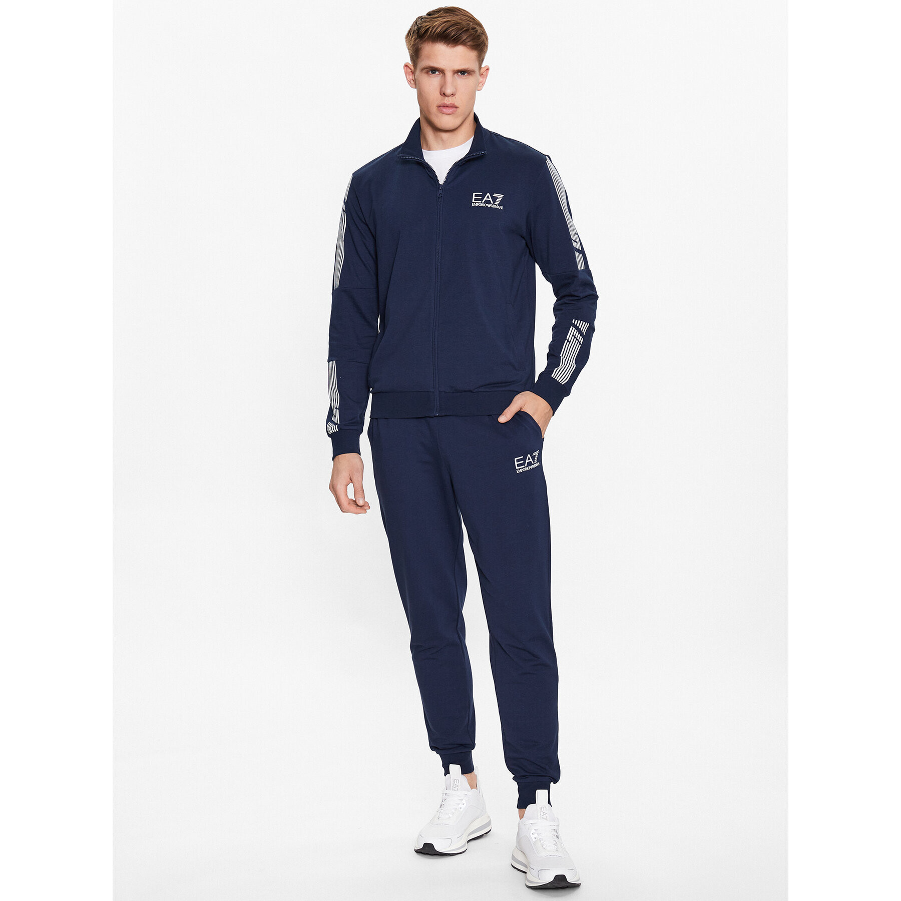 EA7 Emporio Armani Tepláková súprava 3RPV71 PJLIZ 1554 Tmavomodrá Regular Fit - Pepit.sk