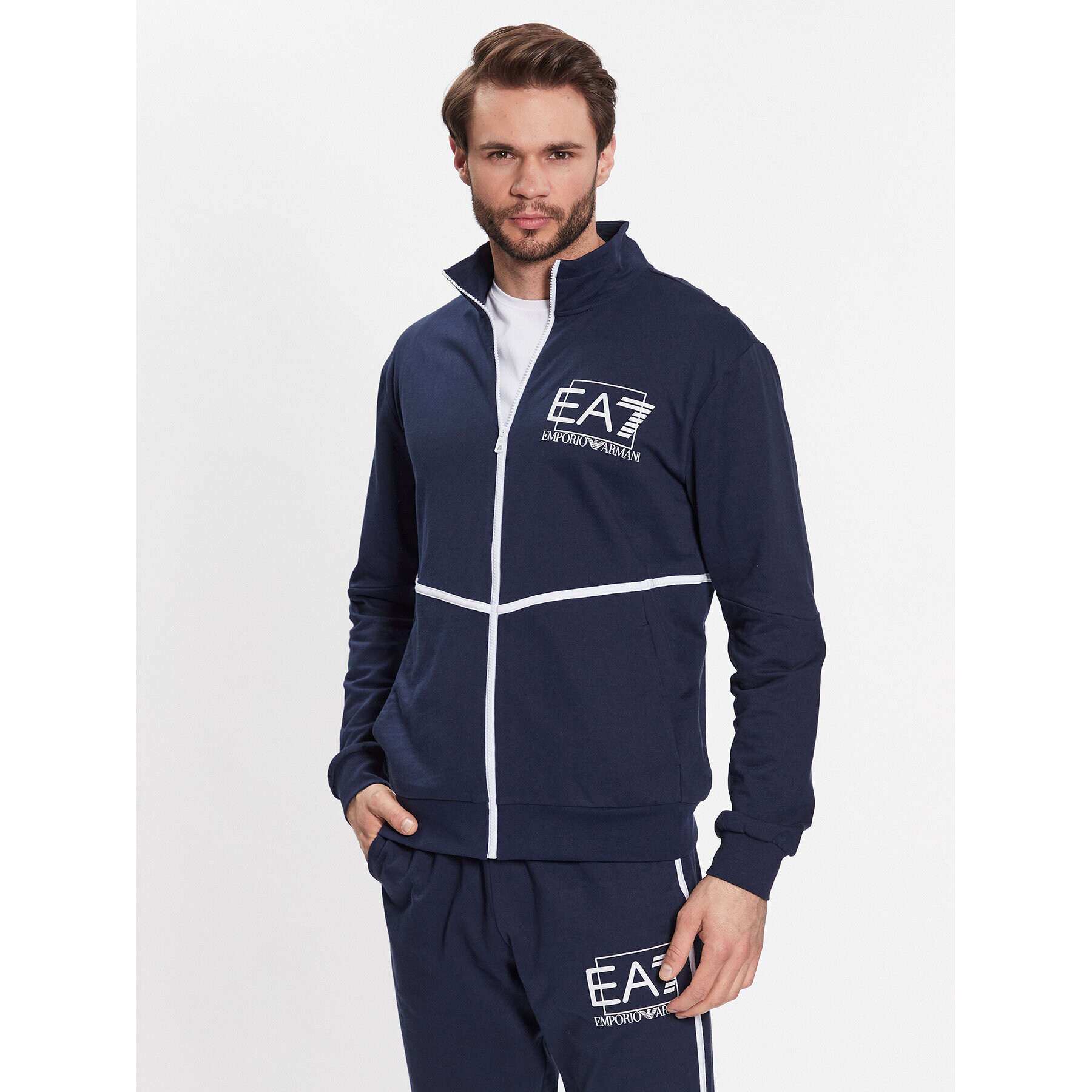 EA7 Emporio Armani Tepláková súprava 3RPV75 PJ05Z 1554 Tmavomodrá Regular Fit - Pepit.sk