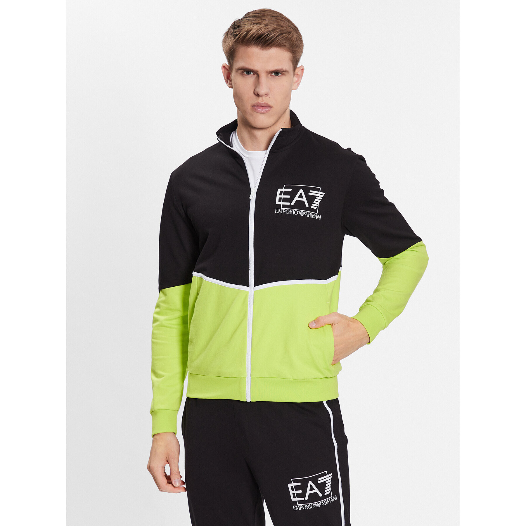 EA7 Emporio Armani Tepláková súprava 3RPV75 PJ05Z 22CA Čierna Regular Fit - Pepit.sk