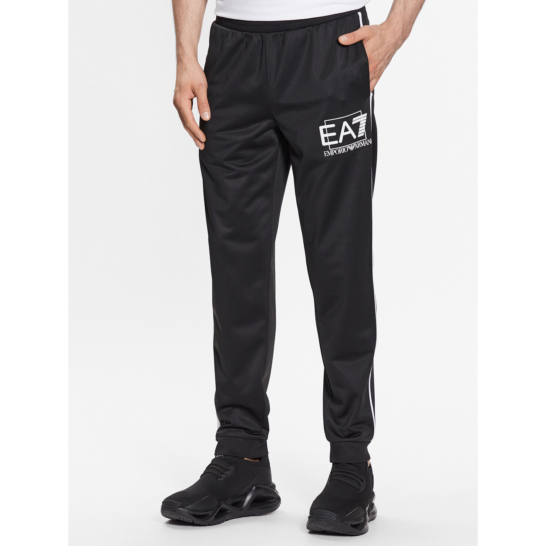 EA7 Emporio Armani Tepláková súprava 3RPV76 PJHEZ 1200 Čierna Regular Fit - Pepit.sk