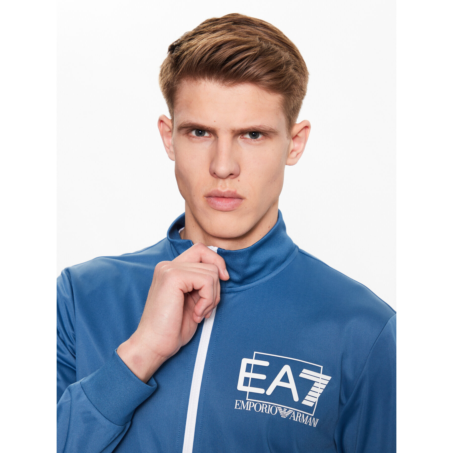 EA7 Emporio Armani Tepláková súprava 3RPV76 PJHEZ 1534 Modrá Regular Fit - Pepit.sk