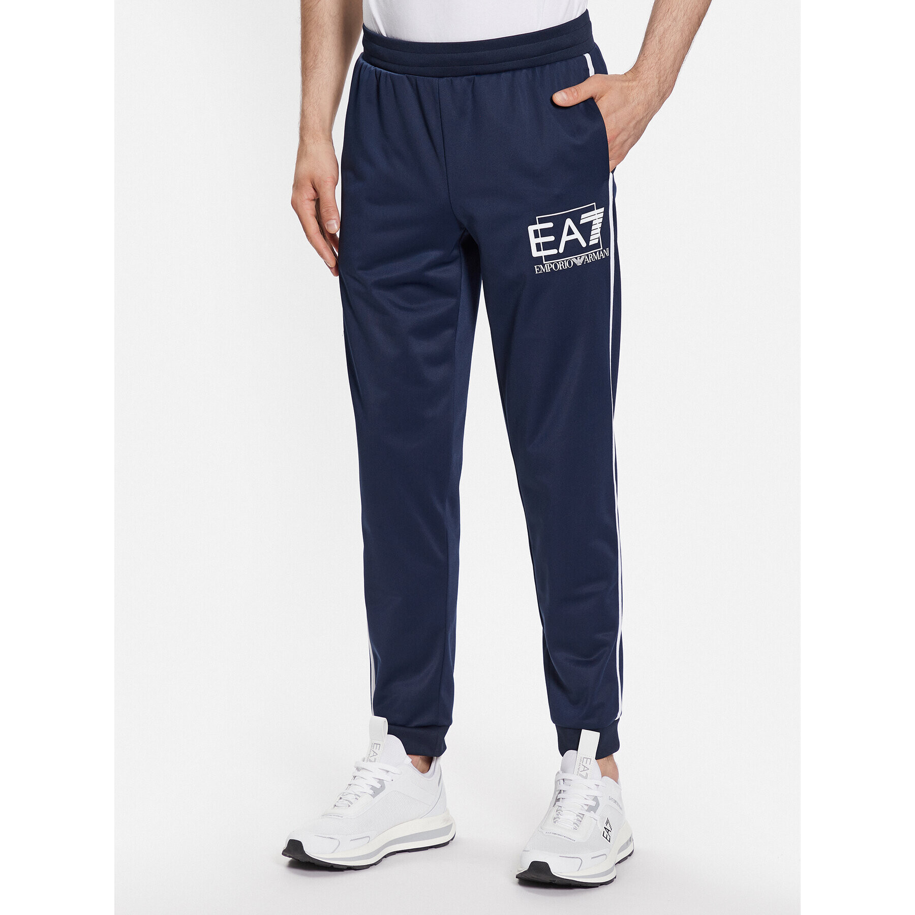 EA7 Emporio Armani Tepláková súprava 3RPV76 PJHEZ 1554 Tmavomodrá Regular Fit - Pepit.sk