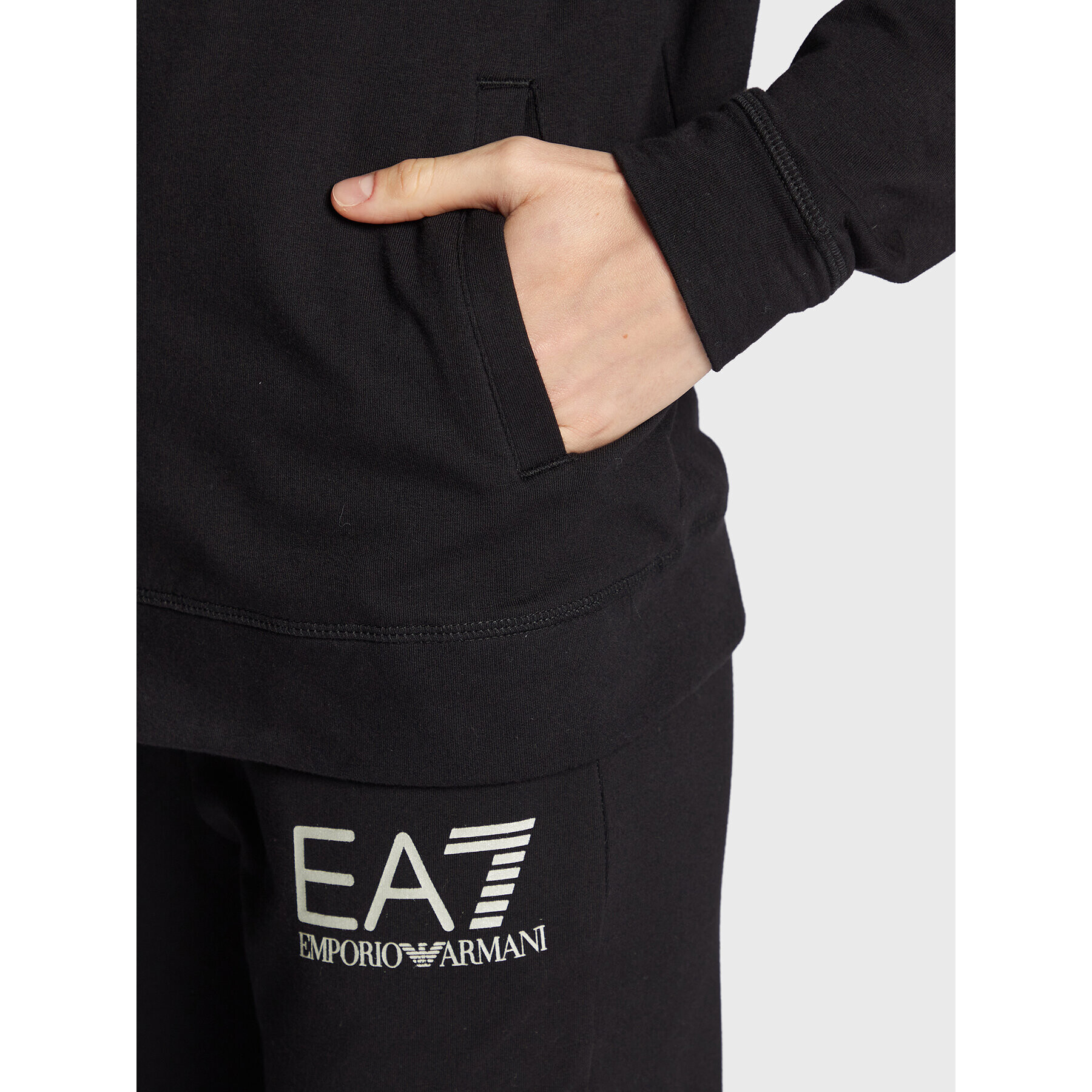 EA7 Emporio Armani Tepláková súprava 6LTV54 TJFTZ 1200 Čierna Regular Fit - Pepit.sk