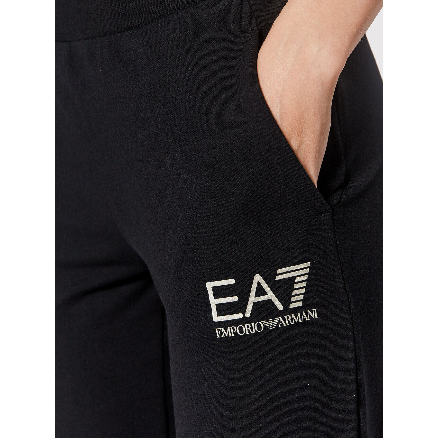 EA7 Emporio Armani Tepláková súprava 6LTV57 TJCQZ 0200 Čierna Regular Fit - Pepit.sk