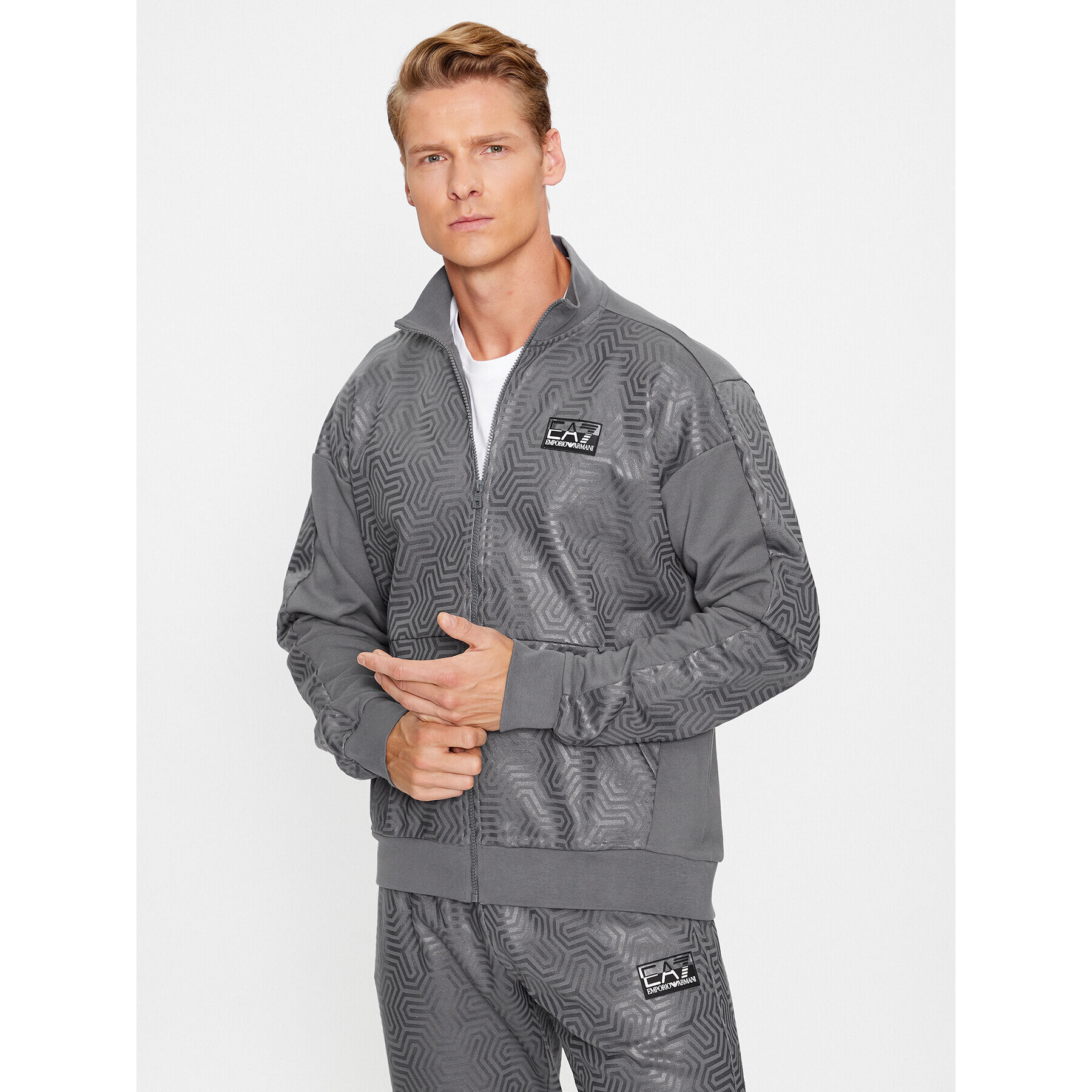 EA7 Emporio Armani Tepláková súprava 6RPV52 PJRJZ 2212 Sivá Regular Fit - Pepit.sk