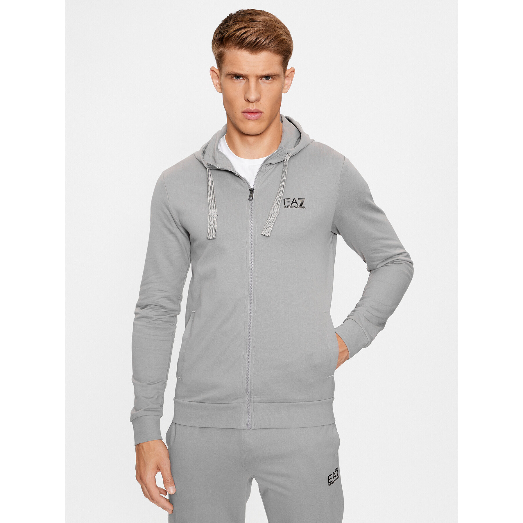 EA7 Emporio Armani Tepláková súprava 8NPV80 PJ05Z 1920 Sivá Regular Fit - Pepit.sk