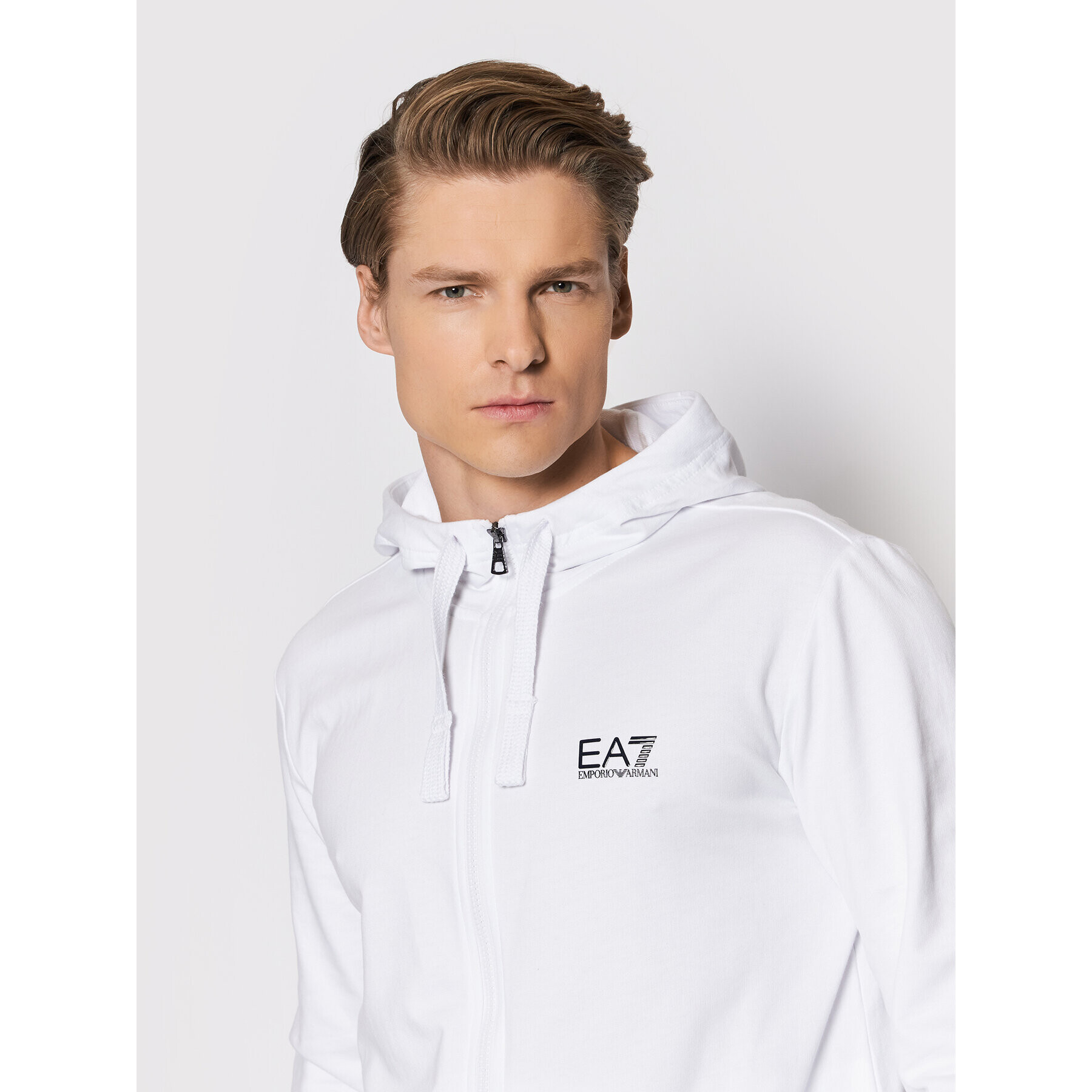 EA7 Emporio Armani Tepláková súprava 8NPV80 PJ05Z 22BA Biela Regular Fit - Pepit.sk