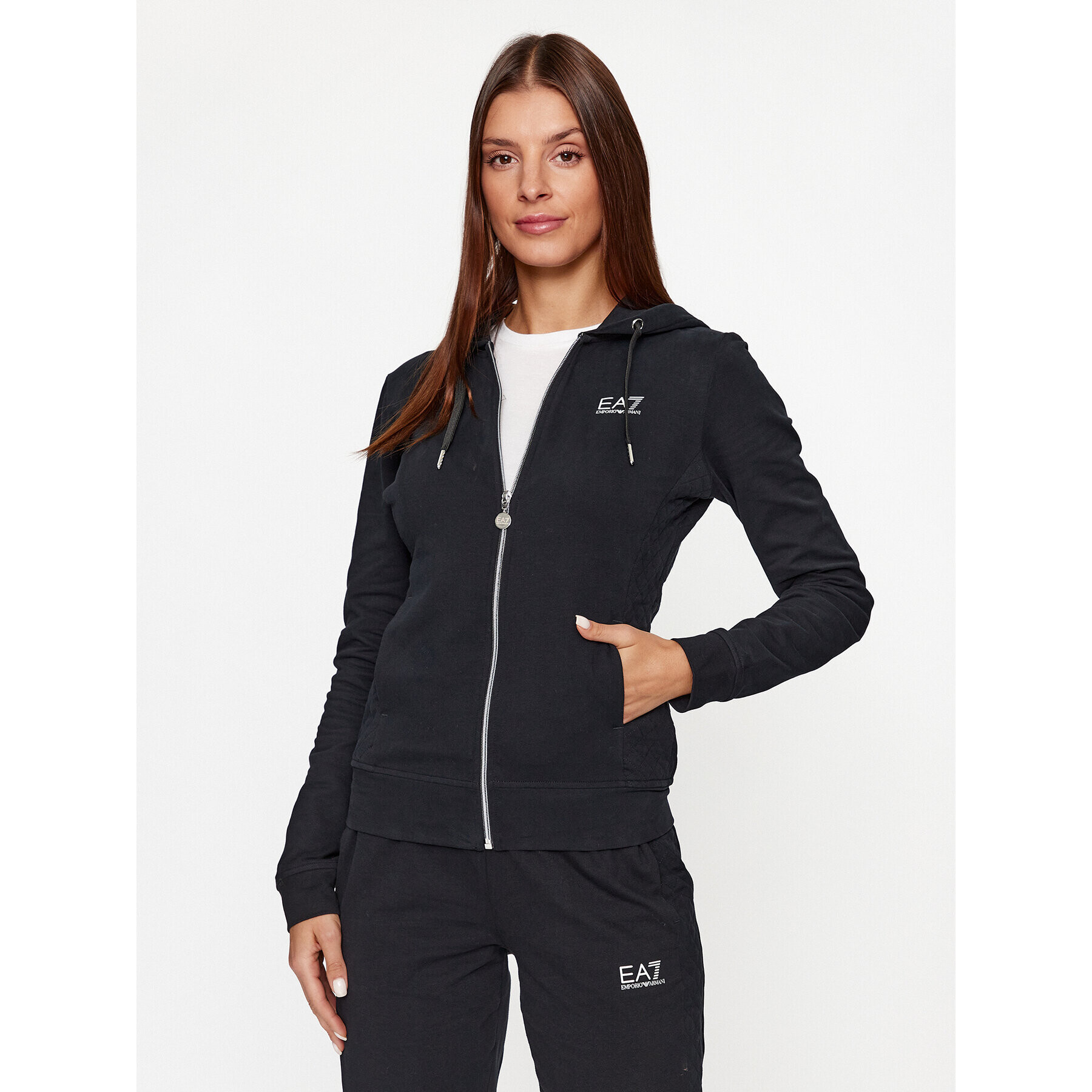 EA7 Emporio Armani Tepláková súprava 8NTV57 TJCQZ 0226 Čierna Regular Fit - Pepit.sk