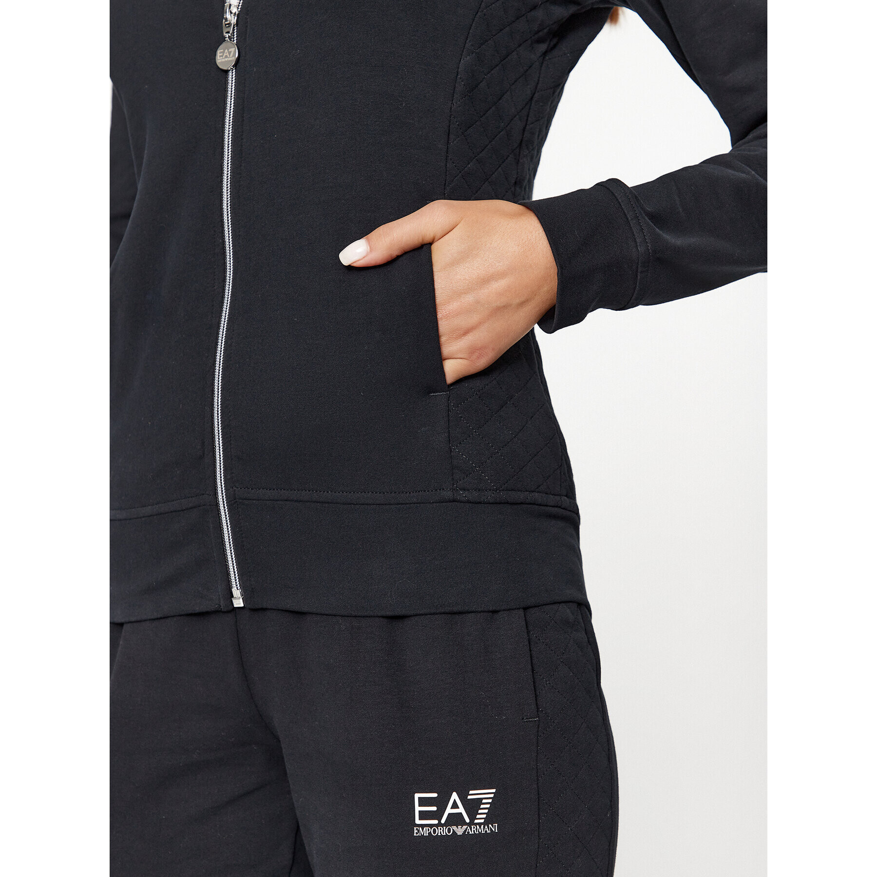 EA7 Emporio Armani Tepláková súprava 8NTV57 TJCQZ 0226 Čierna Regular Fit - Pepit.sk