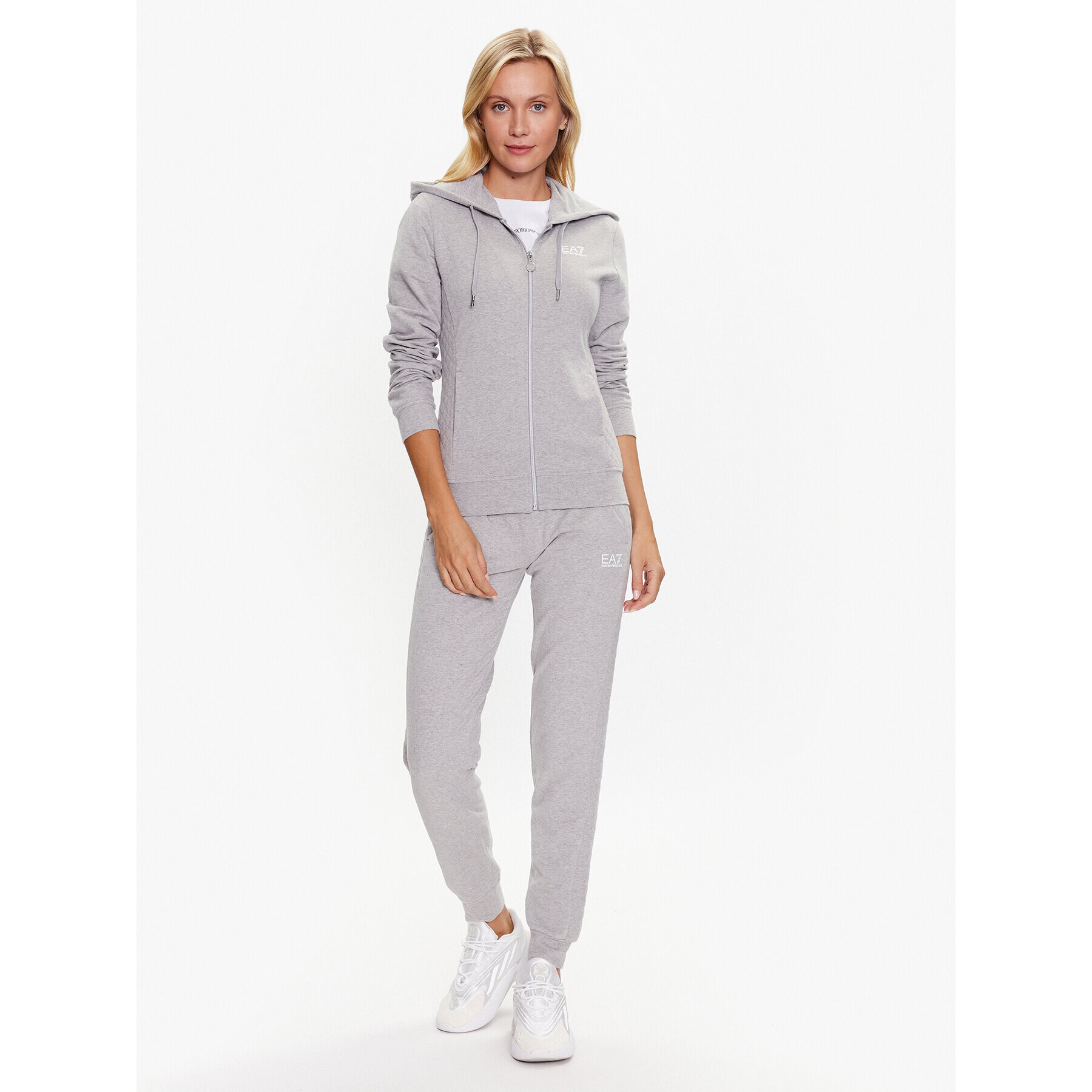 EA7 Emporio Armani Tepláková súprava 8NTV57 TJCQZ 3905 Sivá Regular Fit - Pepit.sk