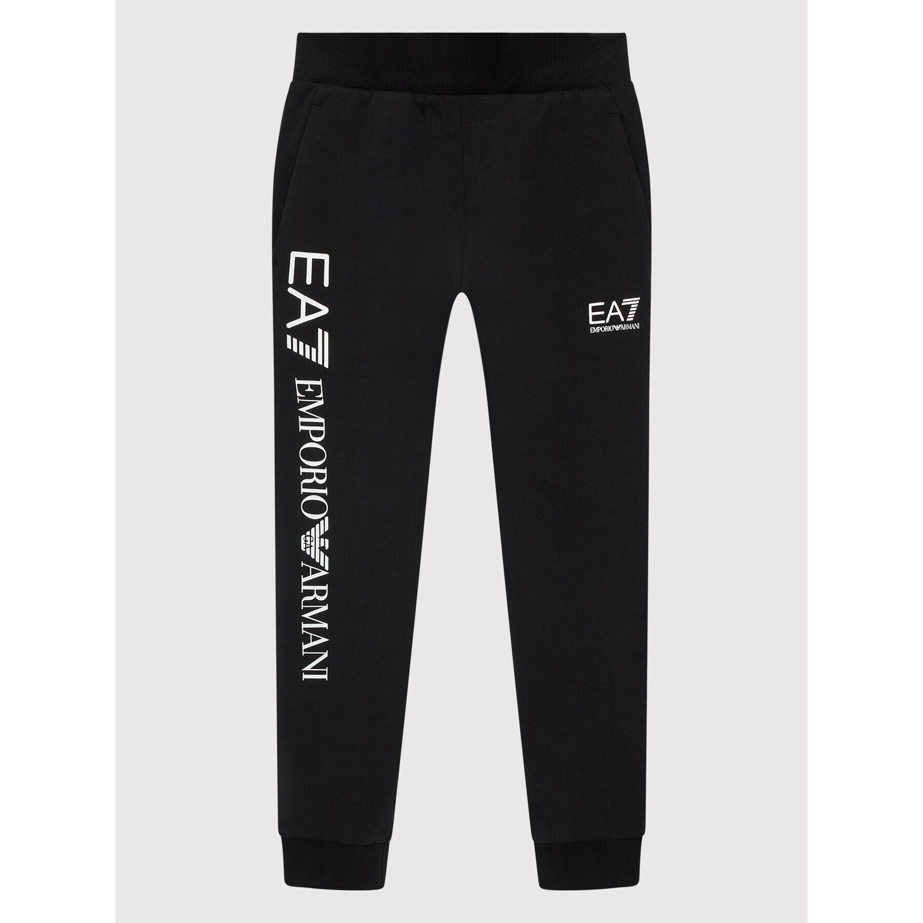 EA7 Emporio Armani Teplákové nohavice 3LFP52 FJCQZ 1200 Čierna Regular Fit - Pepit.sk