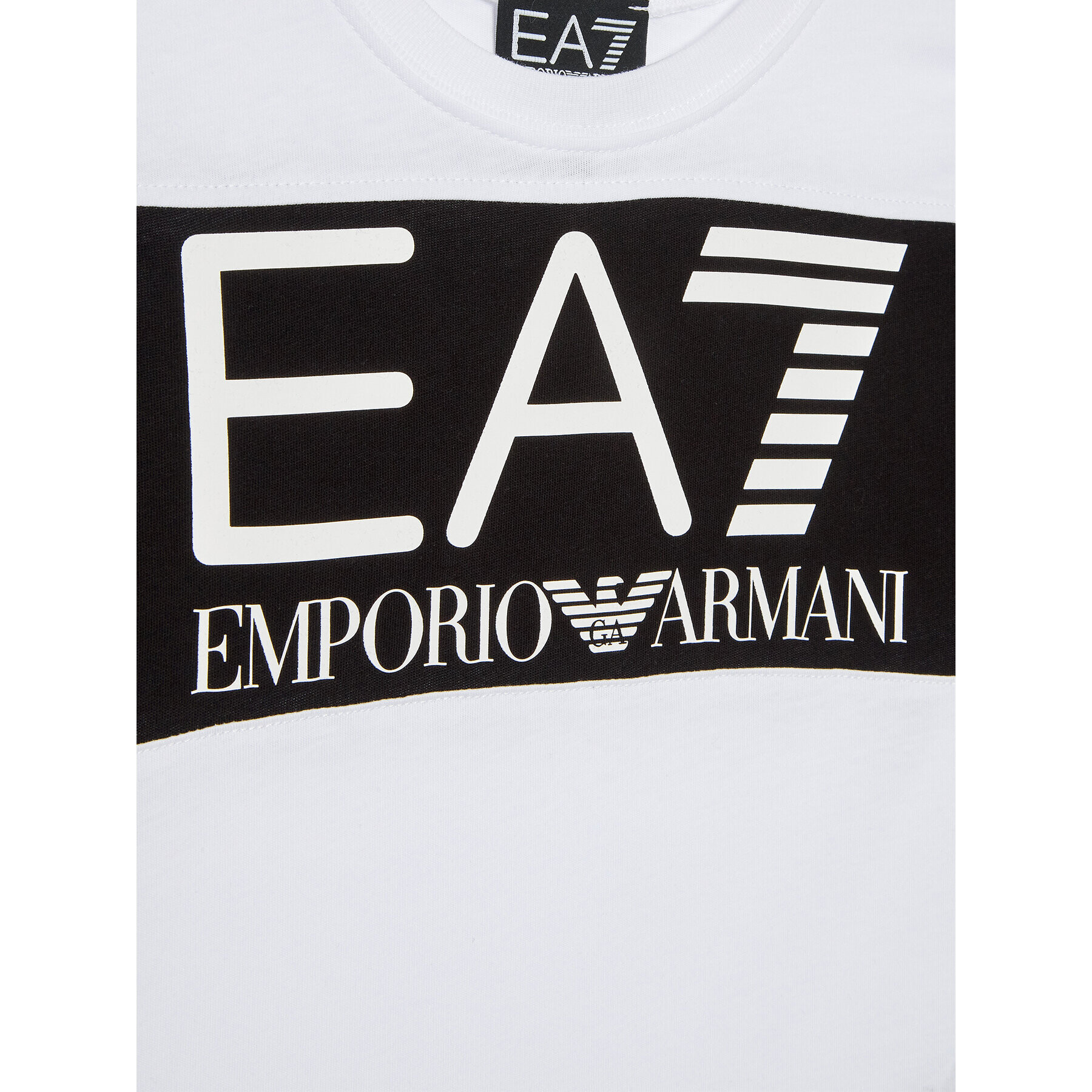 EA7 Emporio Armani Tričko 6LBT58 BJ02Z 1100 Biela Regular Fit - Pepit.sk