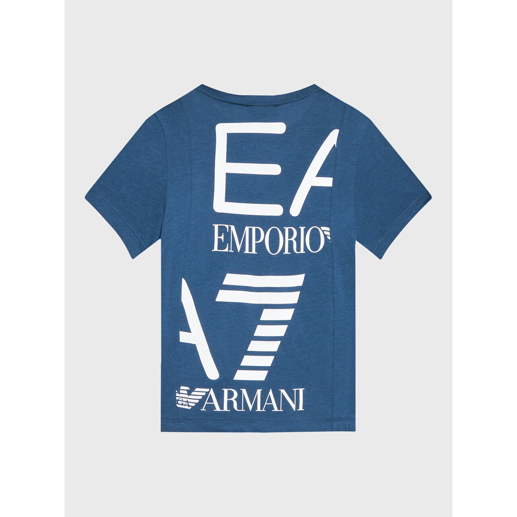 EA7 Emporio Armani Tričko 6LBT62 BJ02Z 1568 Modrá Regular Fit - Pepit.sk