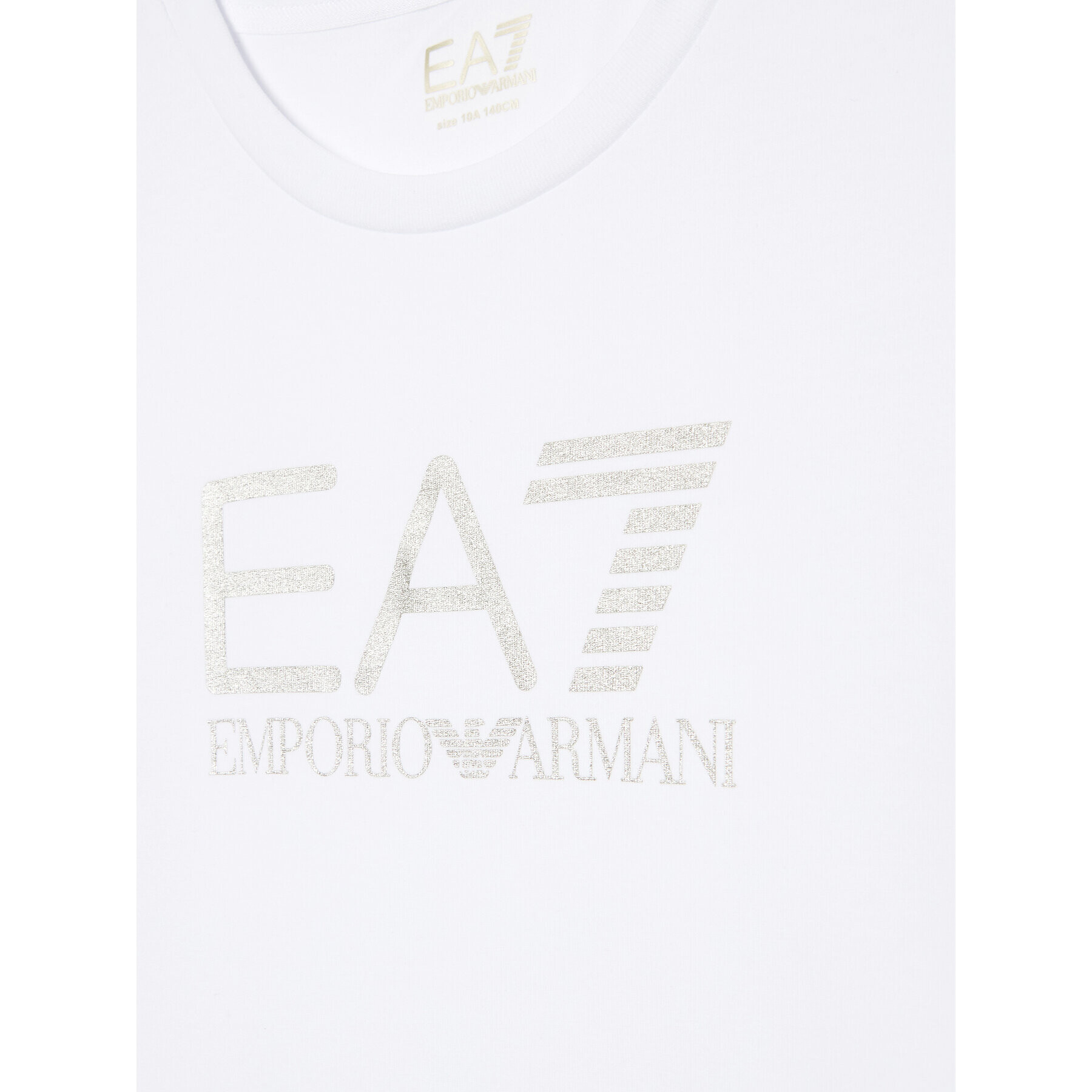 EA7 Emporio Armani Tričko 8NFT01 FJ2HZ 0101 Biela Regular Fit - Pepit.sk