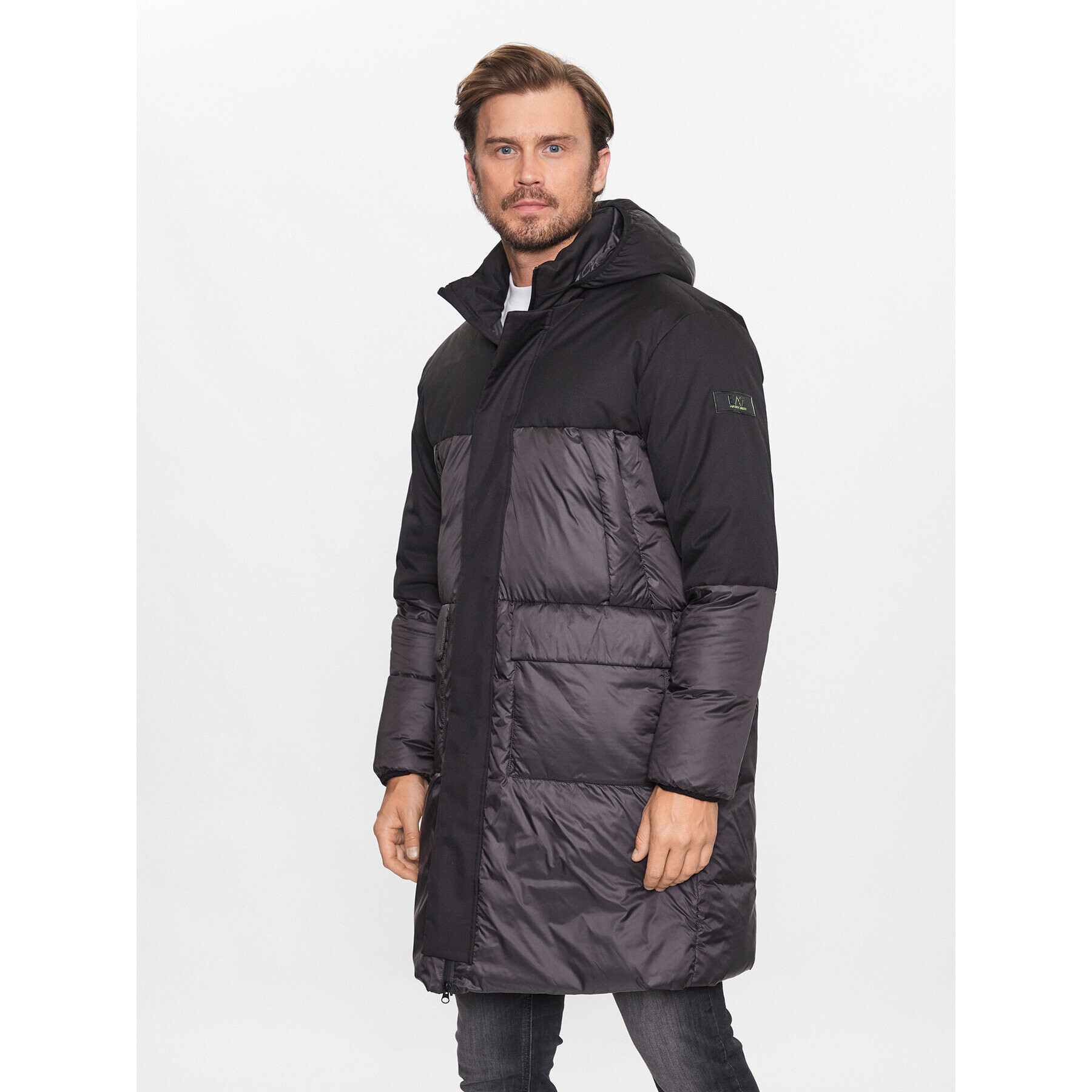 EA7 Emporio Armani Vatovaná bunda 6LPK02 PN5ZZ 1200 Čierna Regular Fit - Pepit.sk