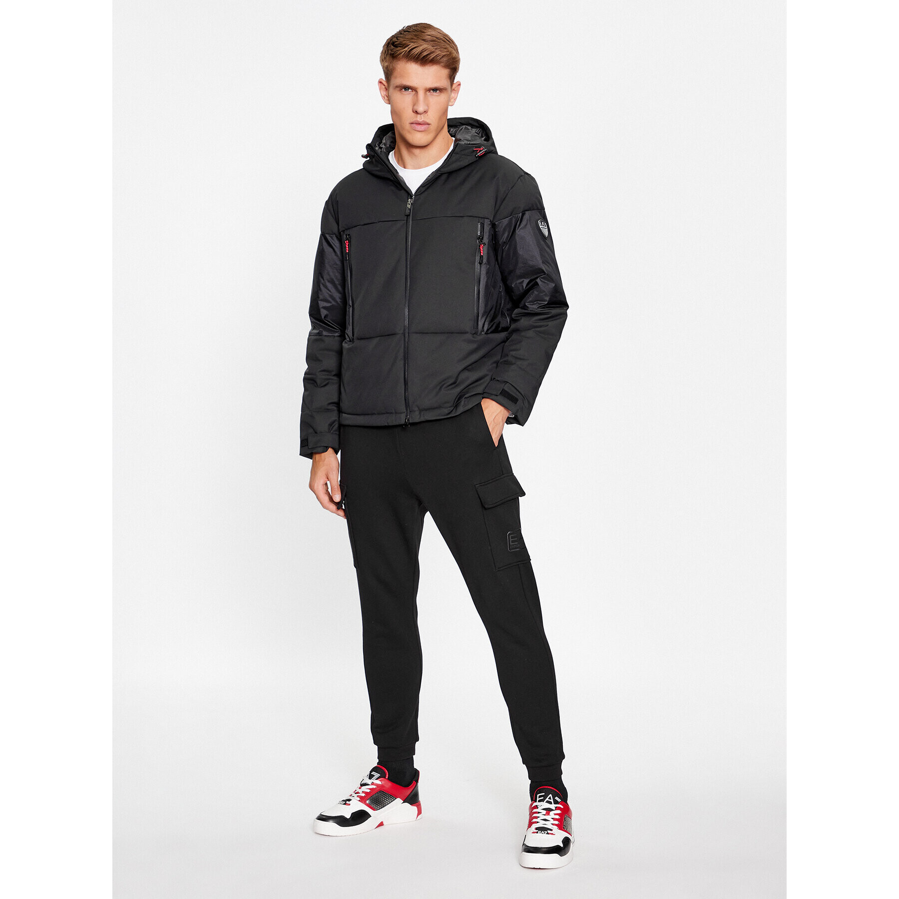 EA7 Emporio Armani Vatovaná bunda 6RPB10 PNEEZ 1200 Čierna Regular Fit - Pepit.sk