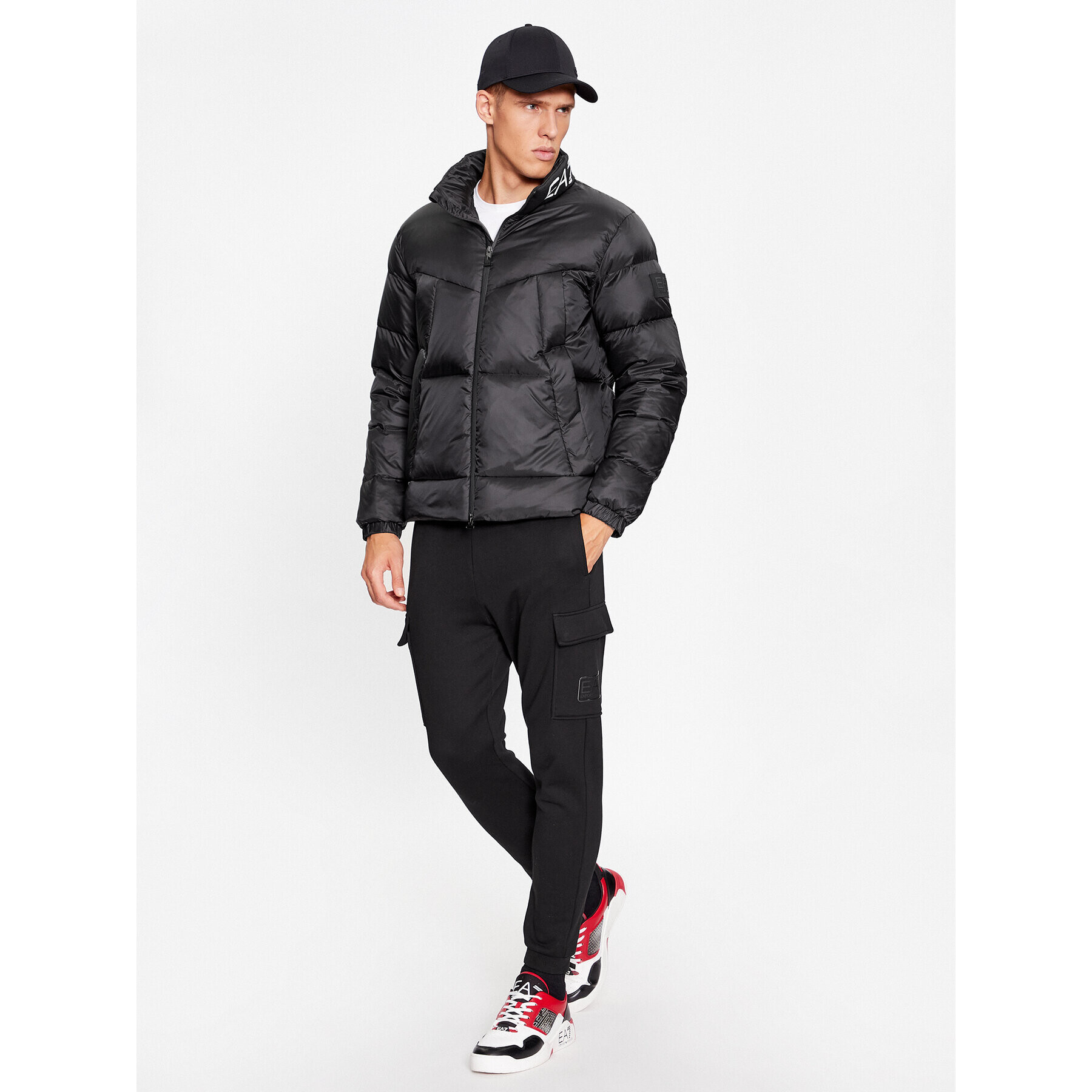 EA7 Emporio Armani Vatovaná bunda 6RPB33 PNEOZ 1200 Čierna Regular Fit - Pepit.sk