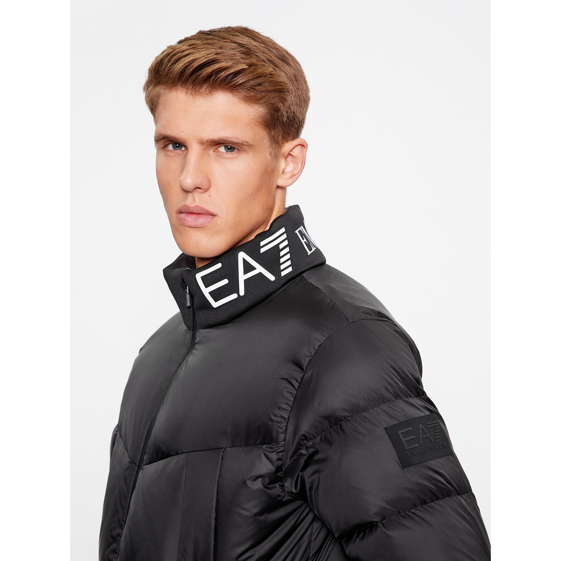 EA7 Emporio Armani Vatovaná bunda 6RPB33 PNEOZ 1200 Čierna Regular Fit - Pepit.sk