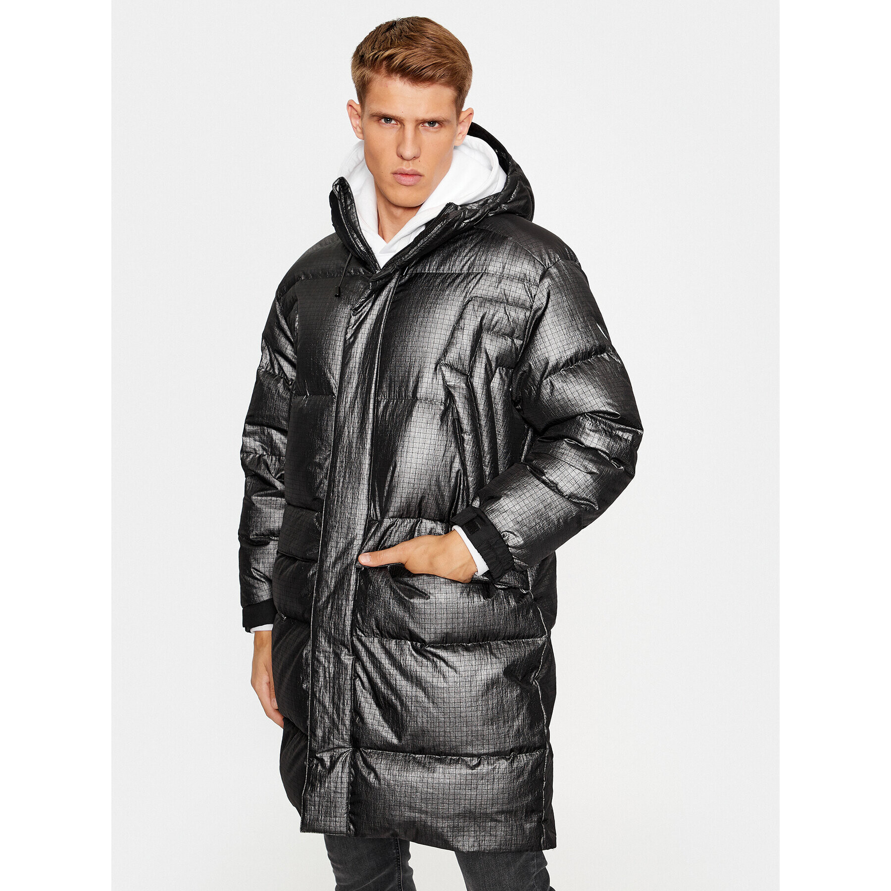 EA7 Emporio Armani Vatovaná bunda 6RPK05 PNEHZ 1200 Čierna Regular Fit - Pepit.sk