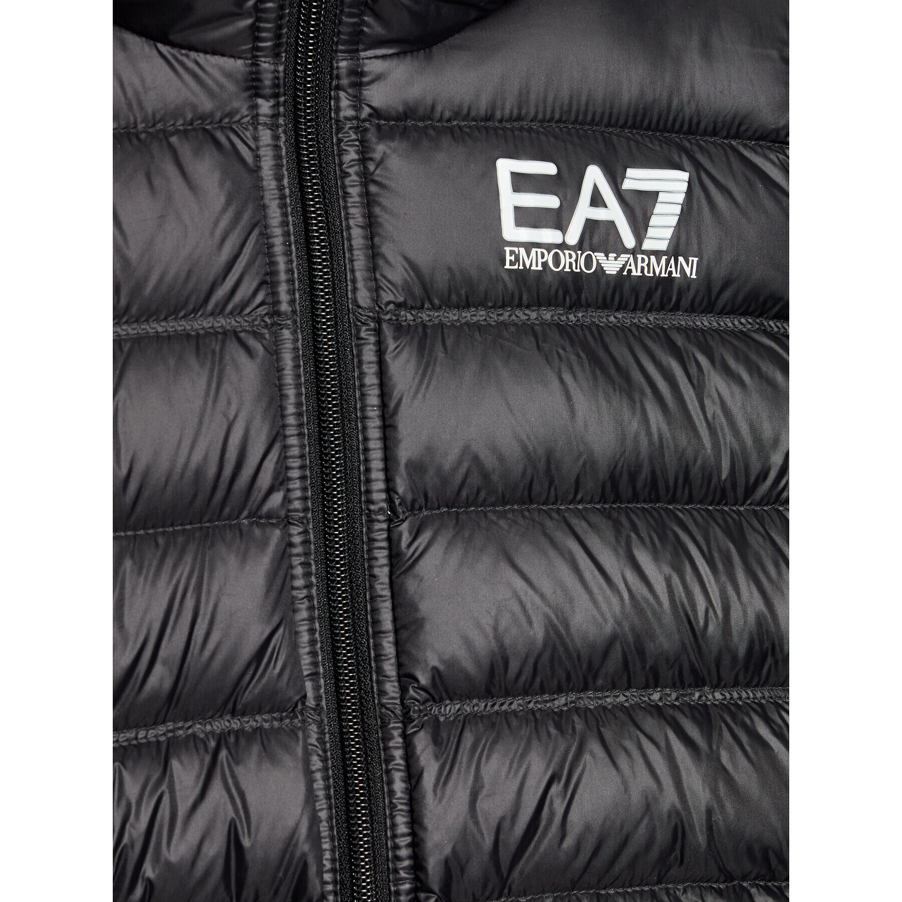 EA7 Emporio Armani Vatovaná bunda 8NBB05 BN29Z 1200 Čierna Regular Fit - Pepit.sk