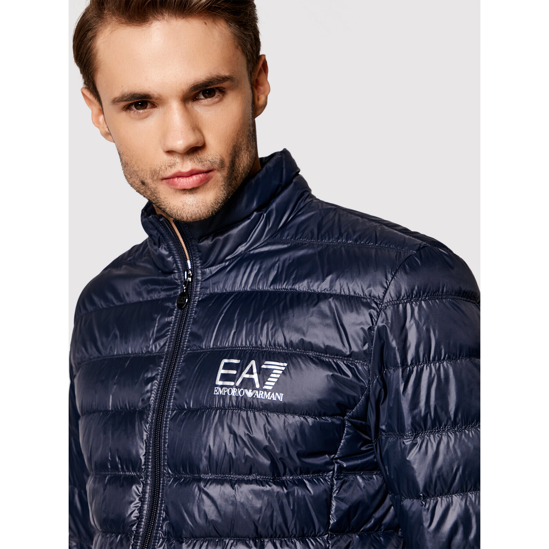 EA7 Emporio Armani Vatovaná bunda 8NPB01 PN29Z 1578 Tmavomodrá Regular Fit - Pepit.sk