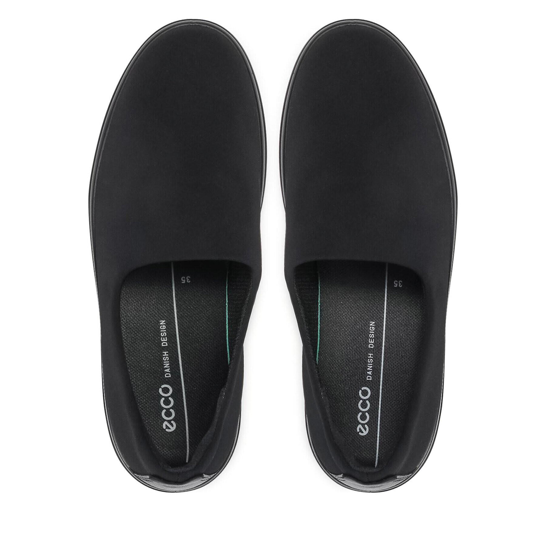 ECCO Poltopánky Soft 7 Wedge W 47096351052 Čierna - Pepit.sk