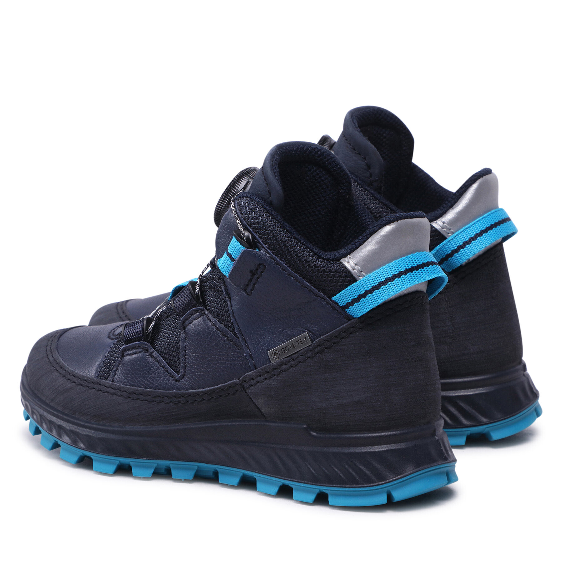 ECCO Šnurovacia obuv Exostrike Kids GORE-TEX 76193251117 Tmavomodrá - Pepit.sk