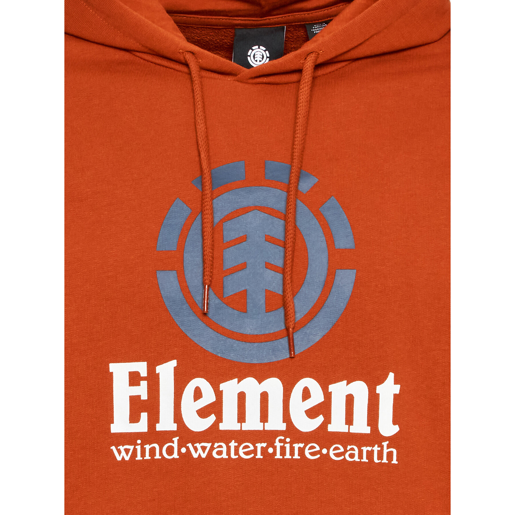 Element Mikina Vertical ELYSF00121 Oranžová Regular Fit - Pepit.sk