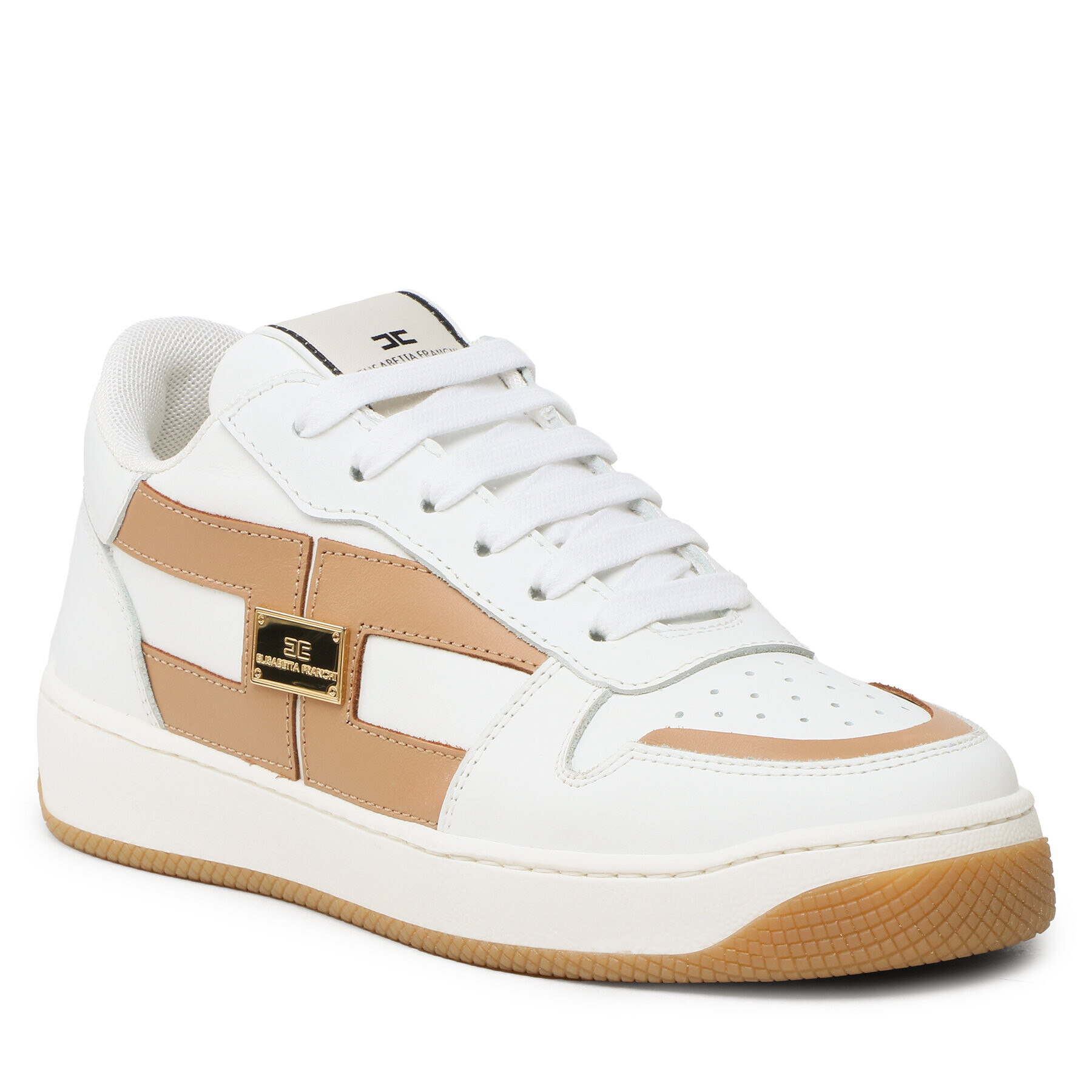 Elisabetta Franchi Sneakersy SA-61H-31E2-V300 Biela - Pepit.sk