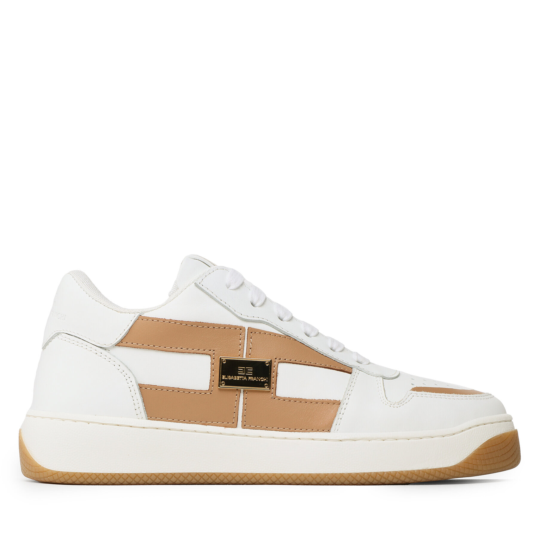 Elisabetta Franchi Sneakersy SA-61H-31E2-V300 Biela - Pepit.sk